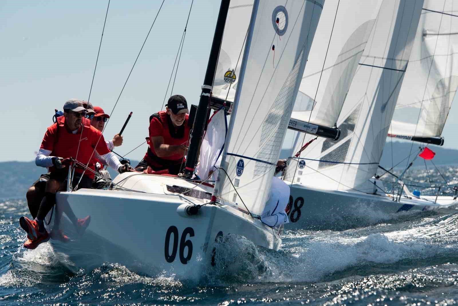 13. TAYK-Eker Olympos Regatta’da J70 fırtınası yaşandı 
