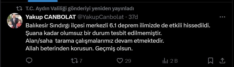 Vali Canbolat: 