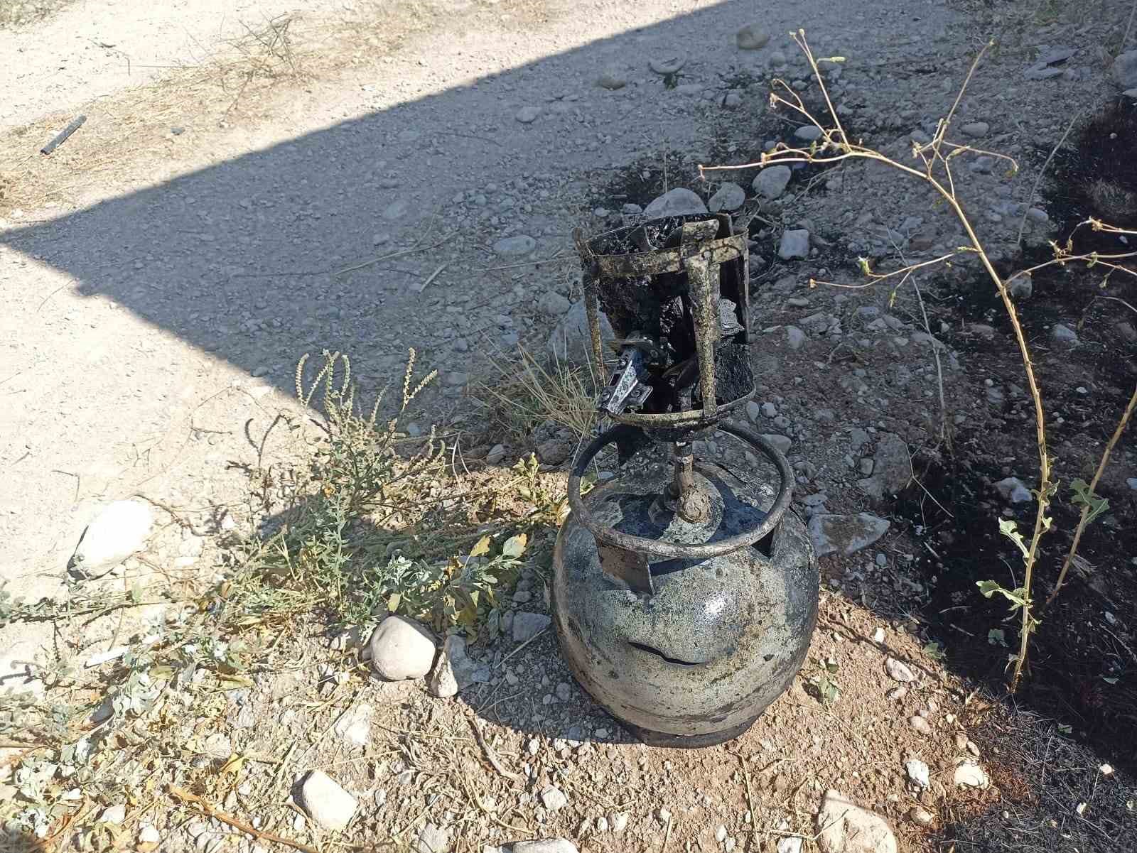 Malatya’da konteynerde yangın 