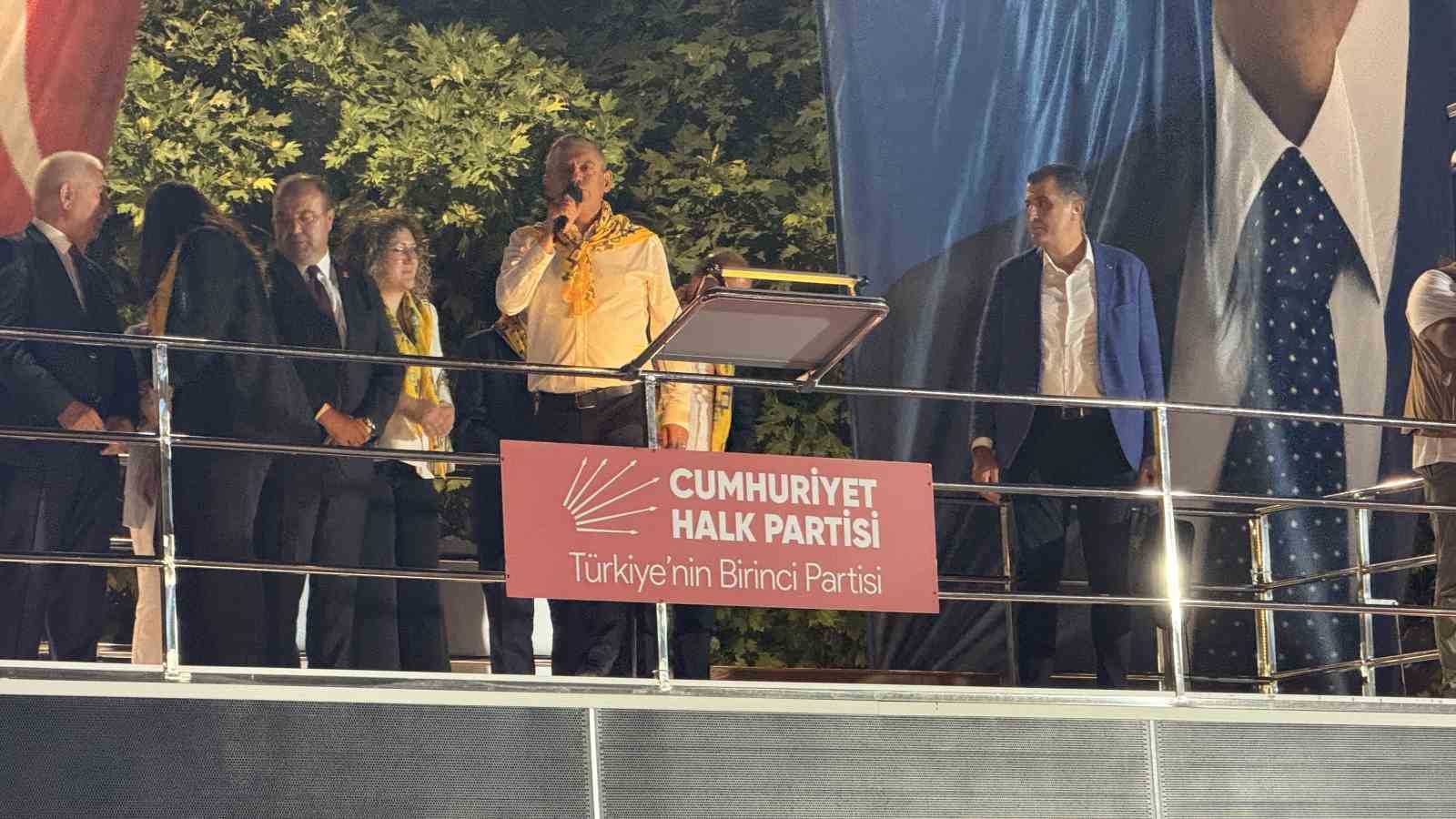 CHP Genel Başkanı Özel: 