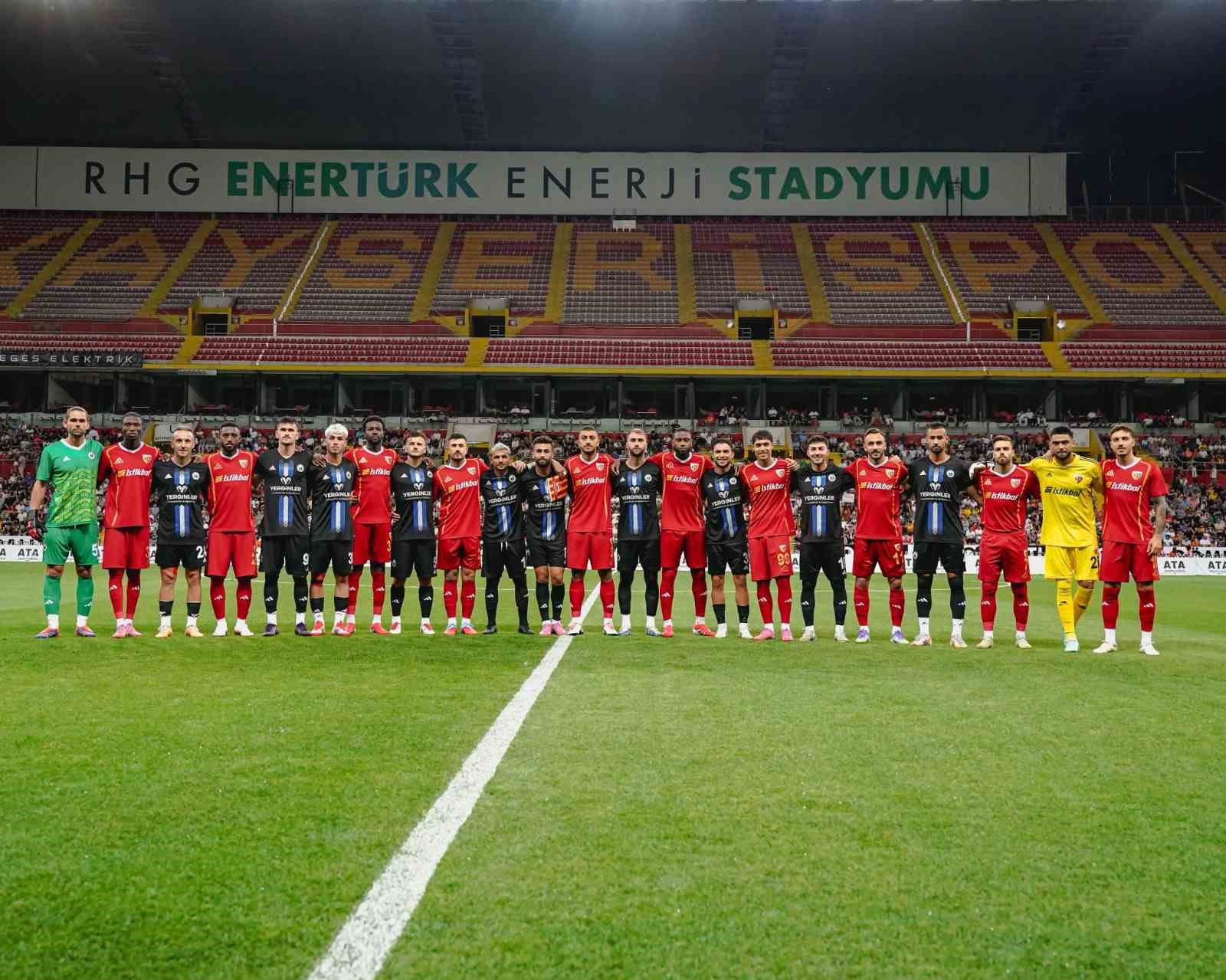 Hazırlık maçı: Kayserispor:3-Erciyes 38 FK: 0 
