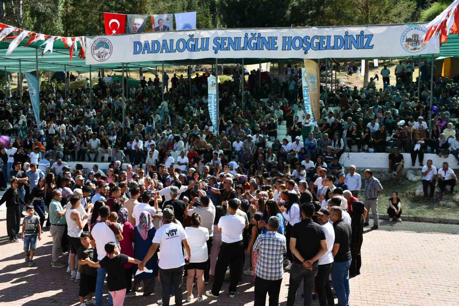 Dadaloğlu Şenlikleri coşkuyla yapıldı 