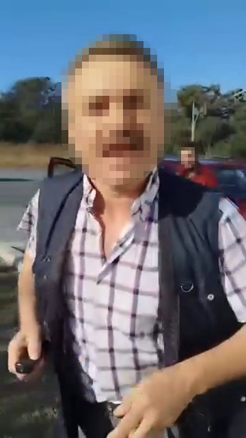 Trafikte tartışma bıçaklı tehdide dönüştü 