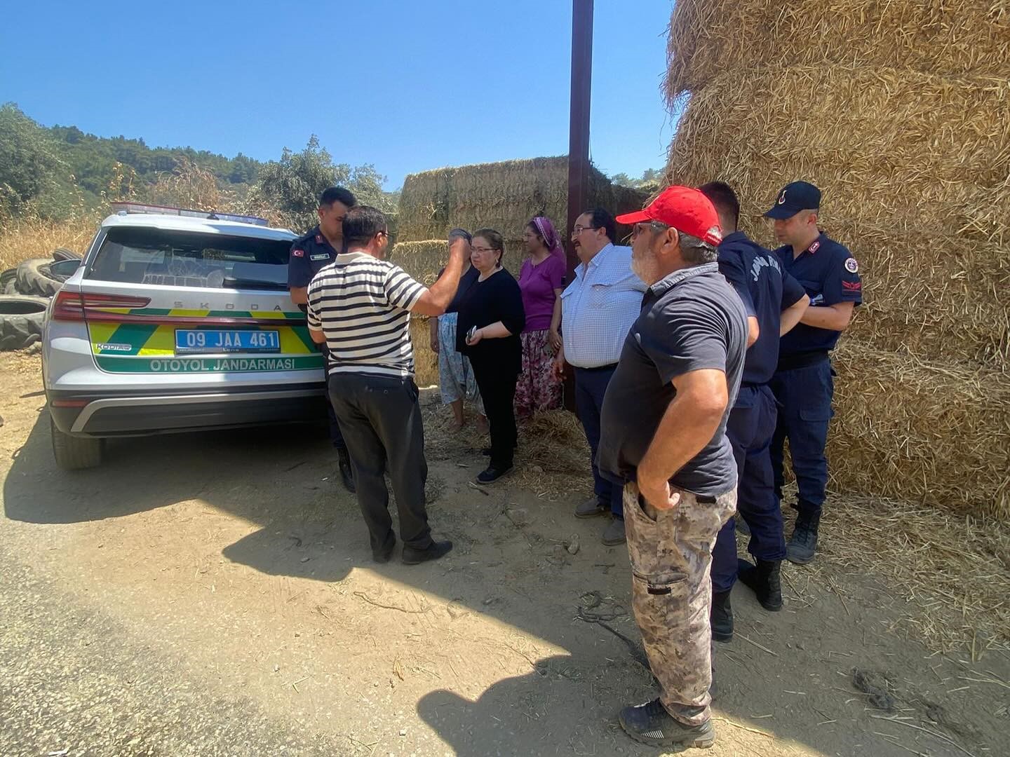 Germencik’teki orman yangını kontrol altına alındı 