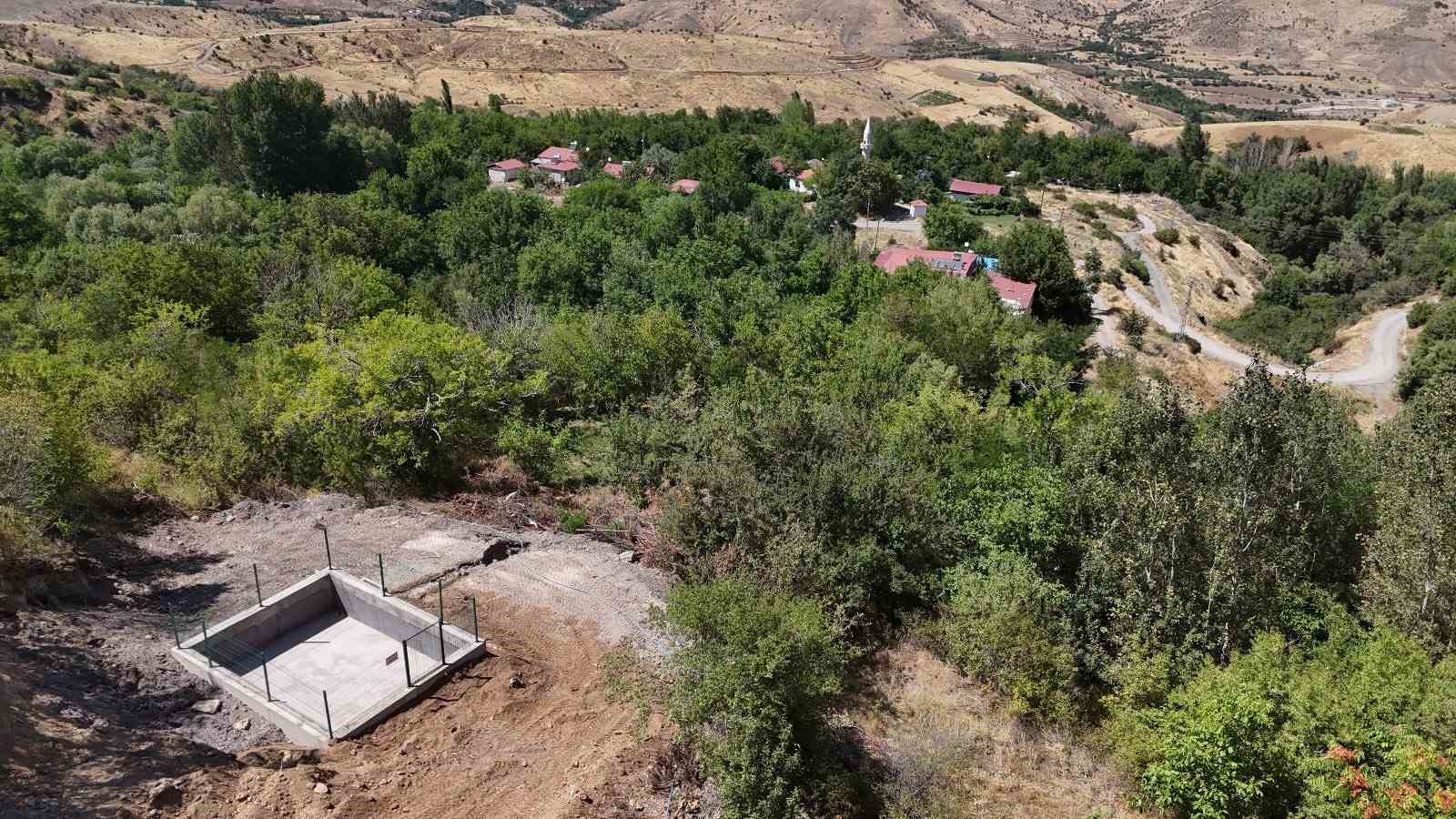 Elazığ İl Özel İdaresi’nden 6 adet sulama suyu tesisi 