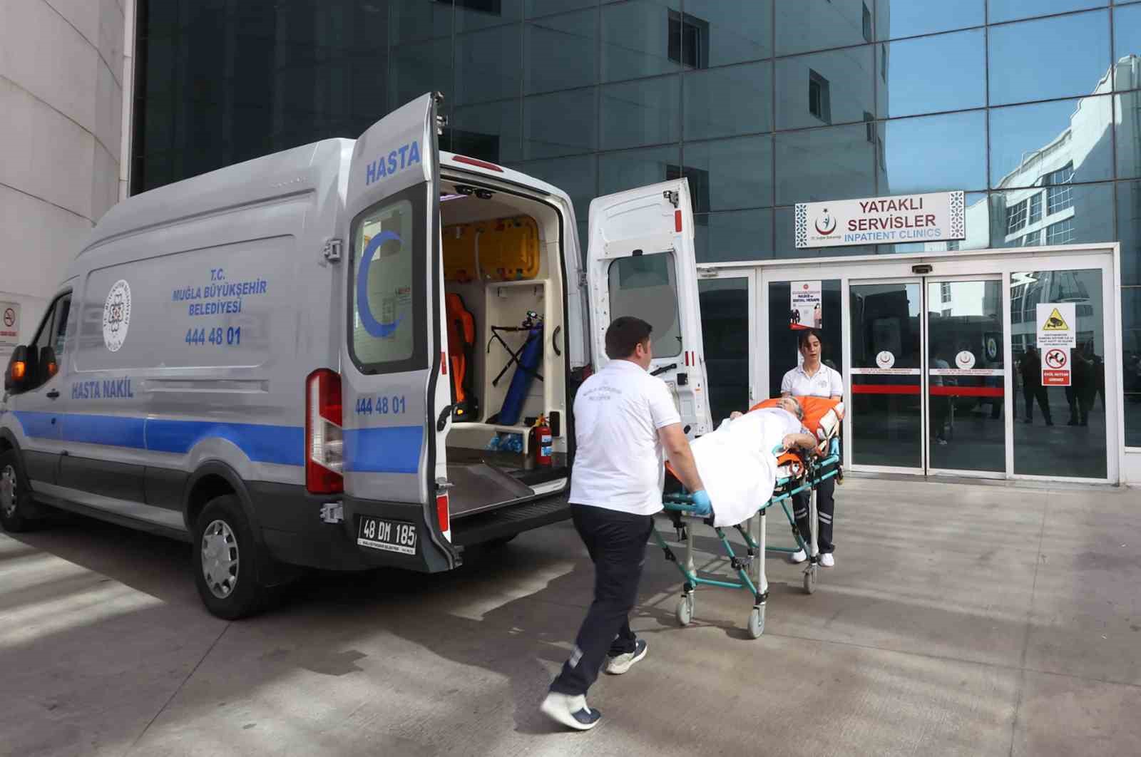 Muğla Büyükşehir hasta nakil araçları vatandaşın hizmetinde 