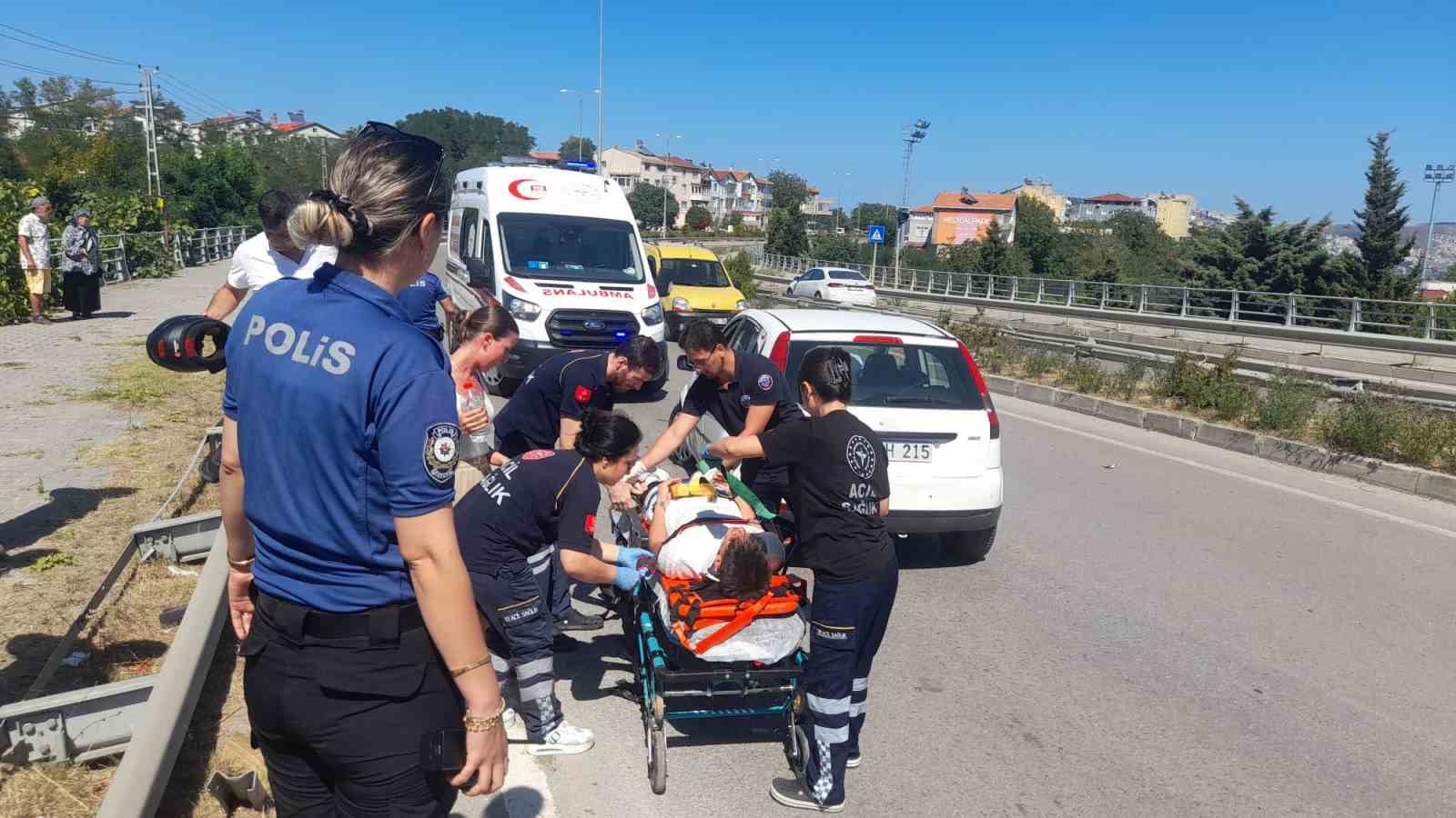 Sinop’ta kaza: 1 yaralı