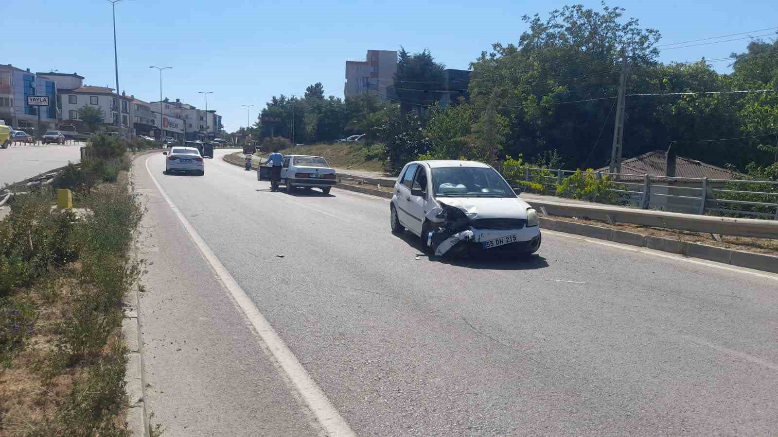 Sinop’ta kaza: 1 yaralı 