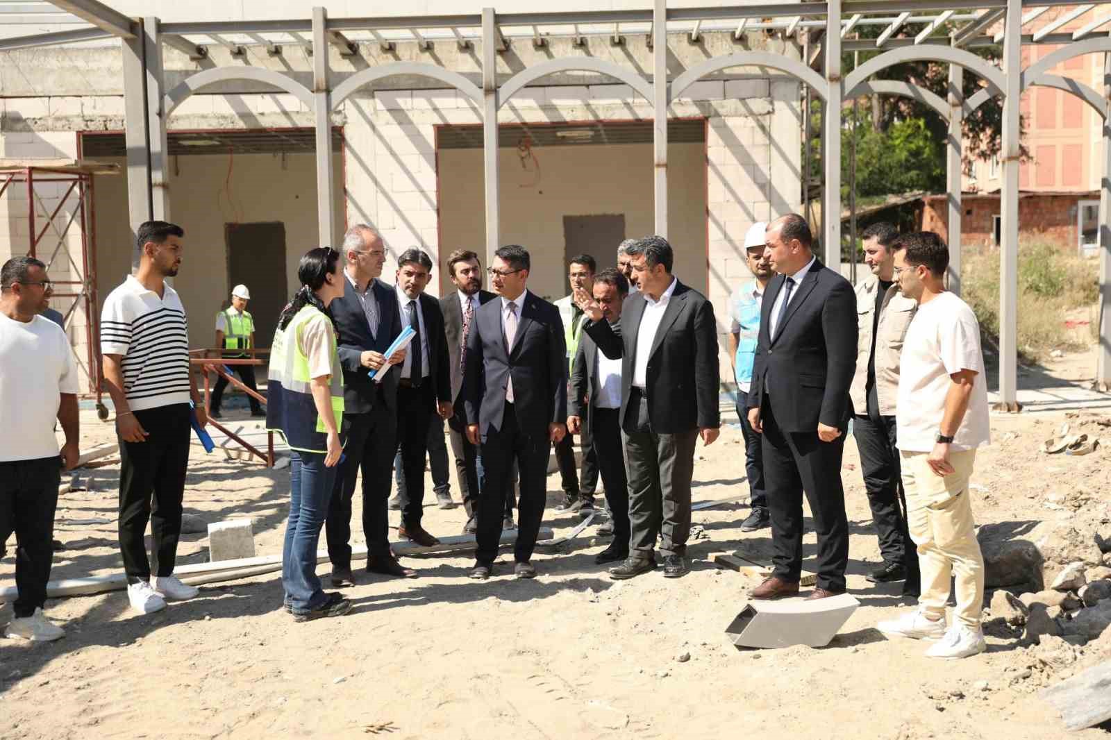 Samsun’da iki projede çalışmalar sürüyor 