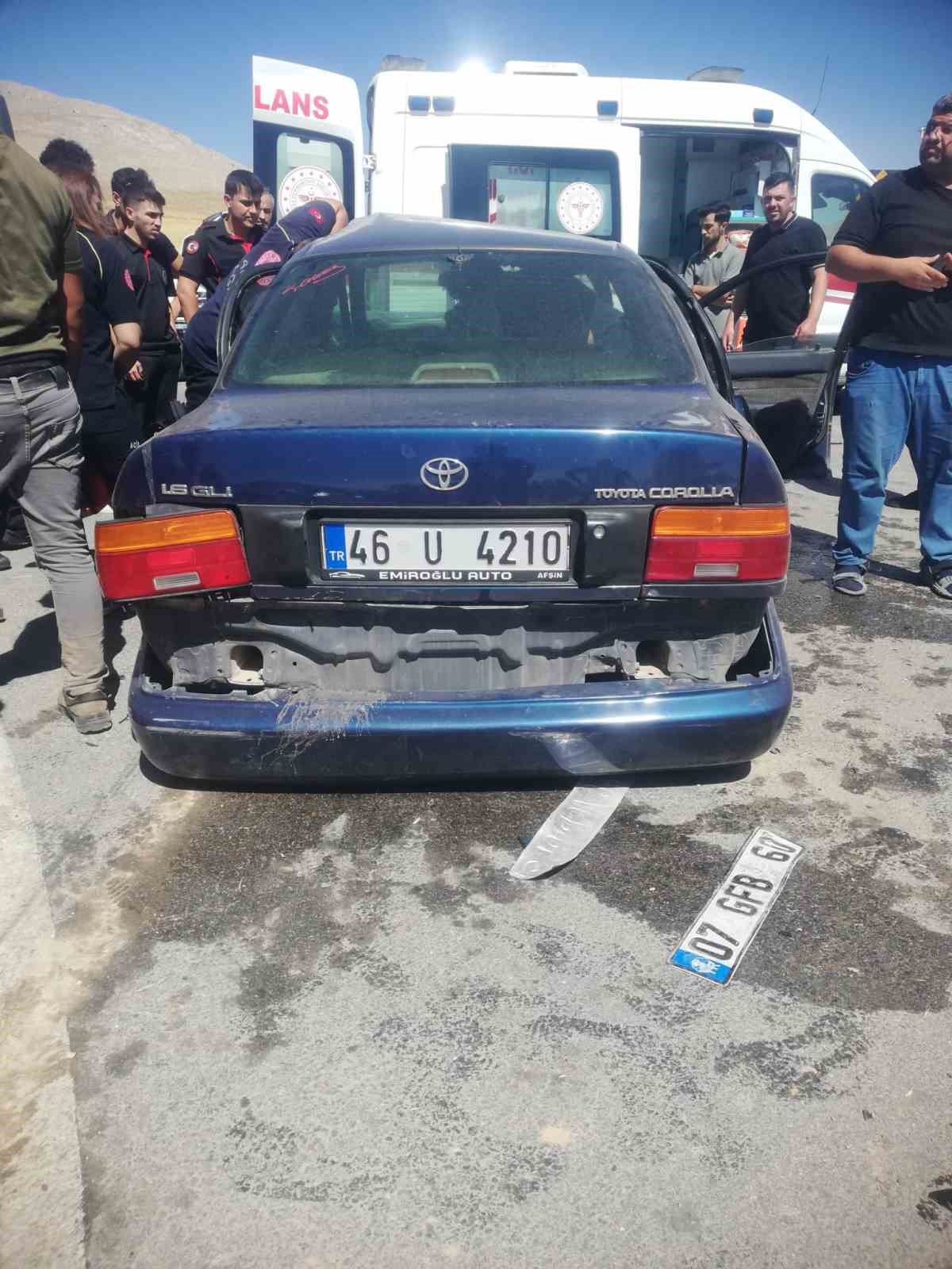 Kahramanmaraş’ta zincirleme kaza: 1 ölü, 8 yaralı 