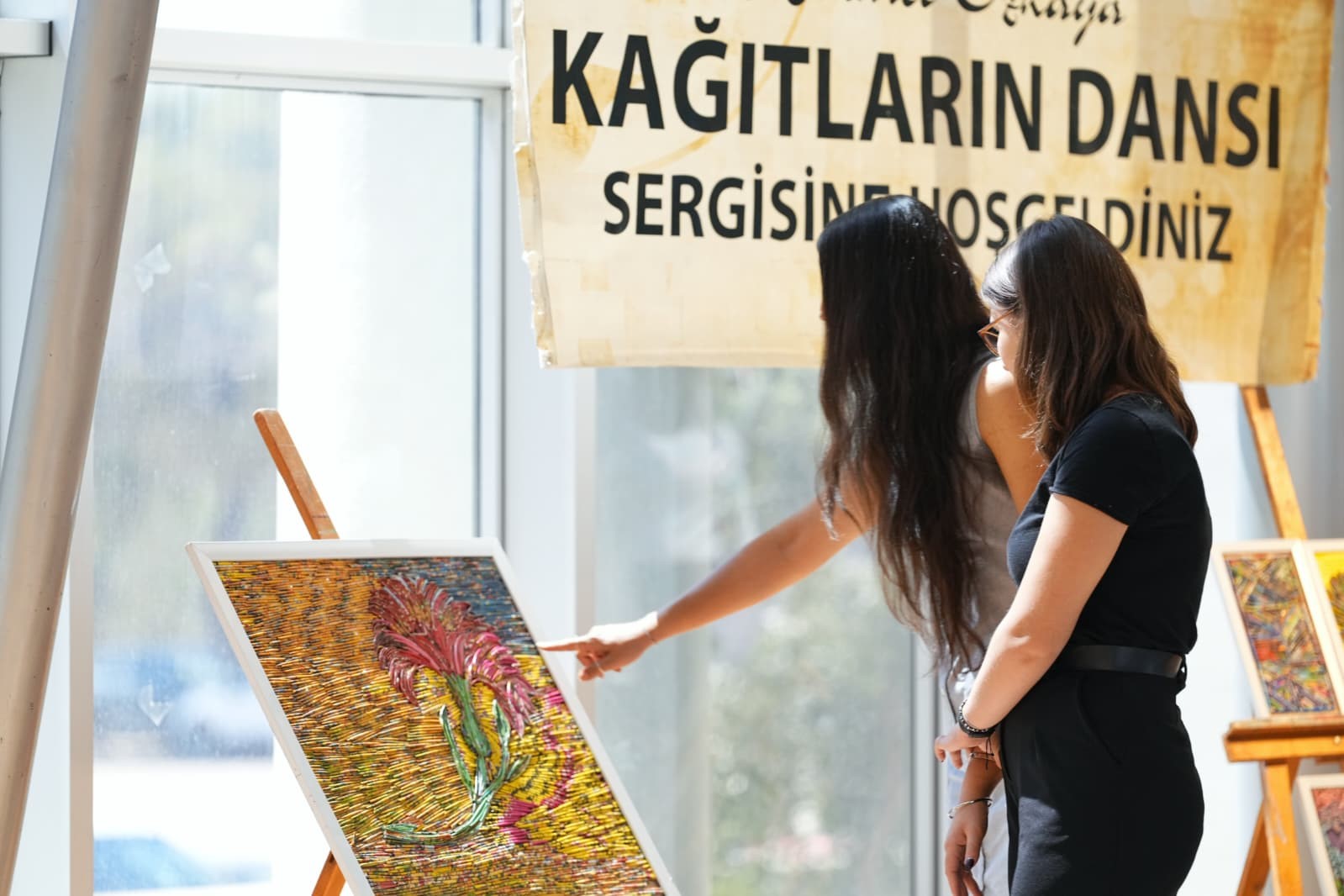 Anlamlı serginin açılışını başkan Kotan yaptı 