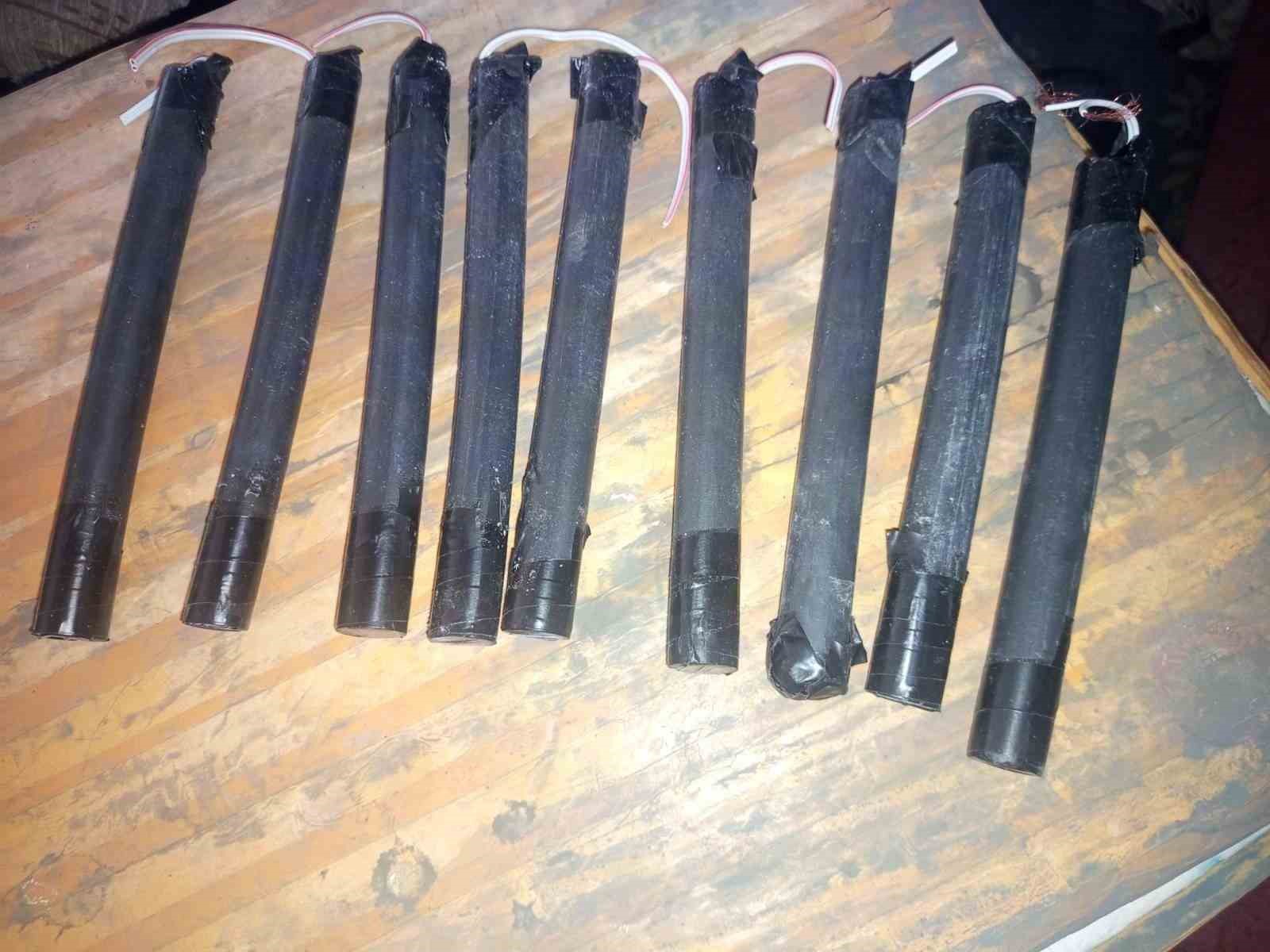 Karabük’te uyuşturucu ve patlayıcı ele geçirildi 
