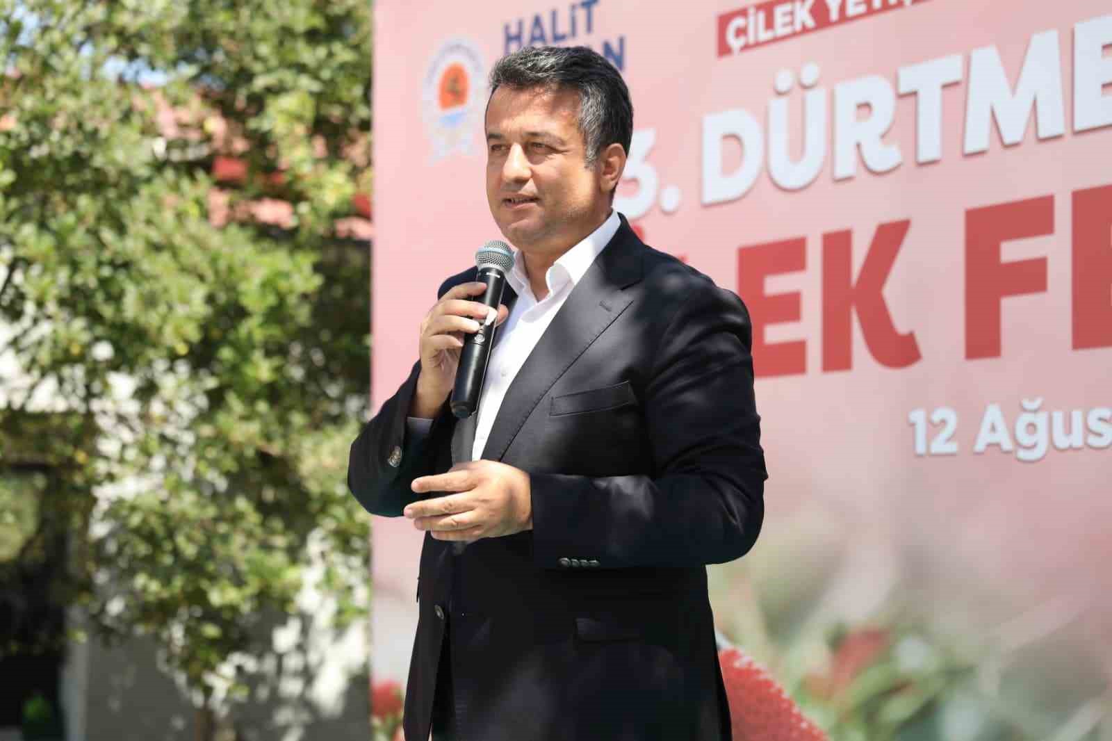 Samsun’da çileğin kalbi Dürtmen Yaylası’nda attı 