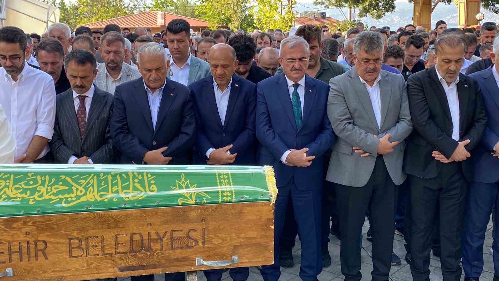 Maksut Serim’in babası Hacı Halil Serim son yolculuğuna uğurlandı 