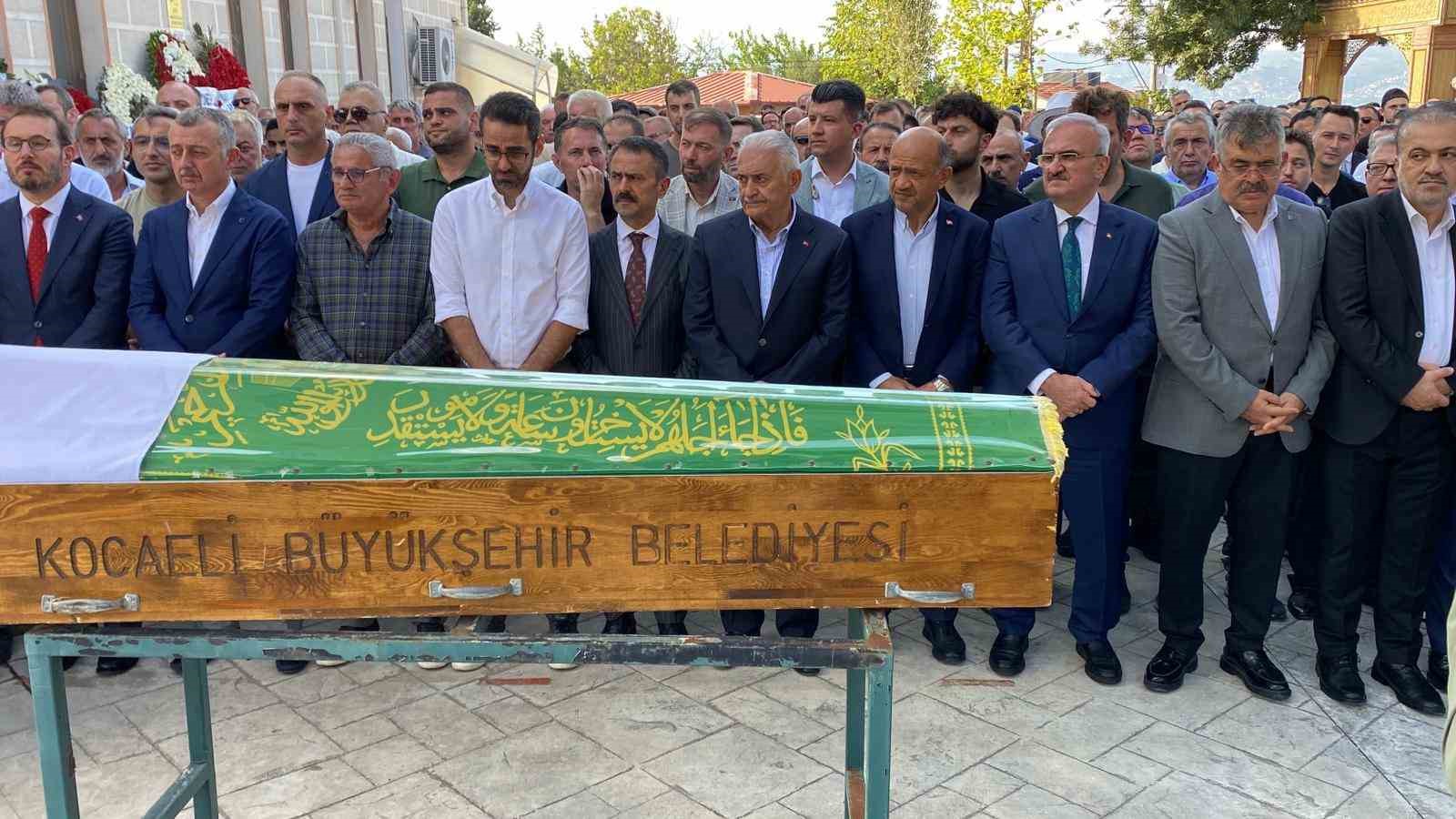 Maksut Serim’in babası Hacı Halil Serim son yolculuğuna uğurlandı 