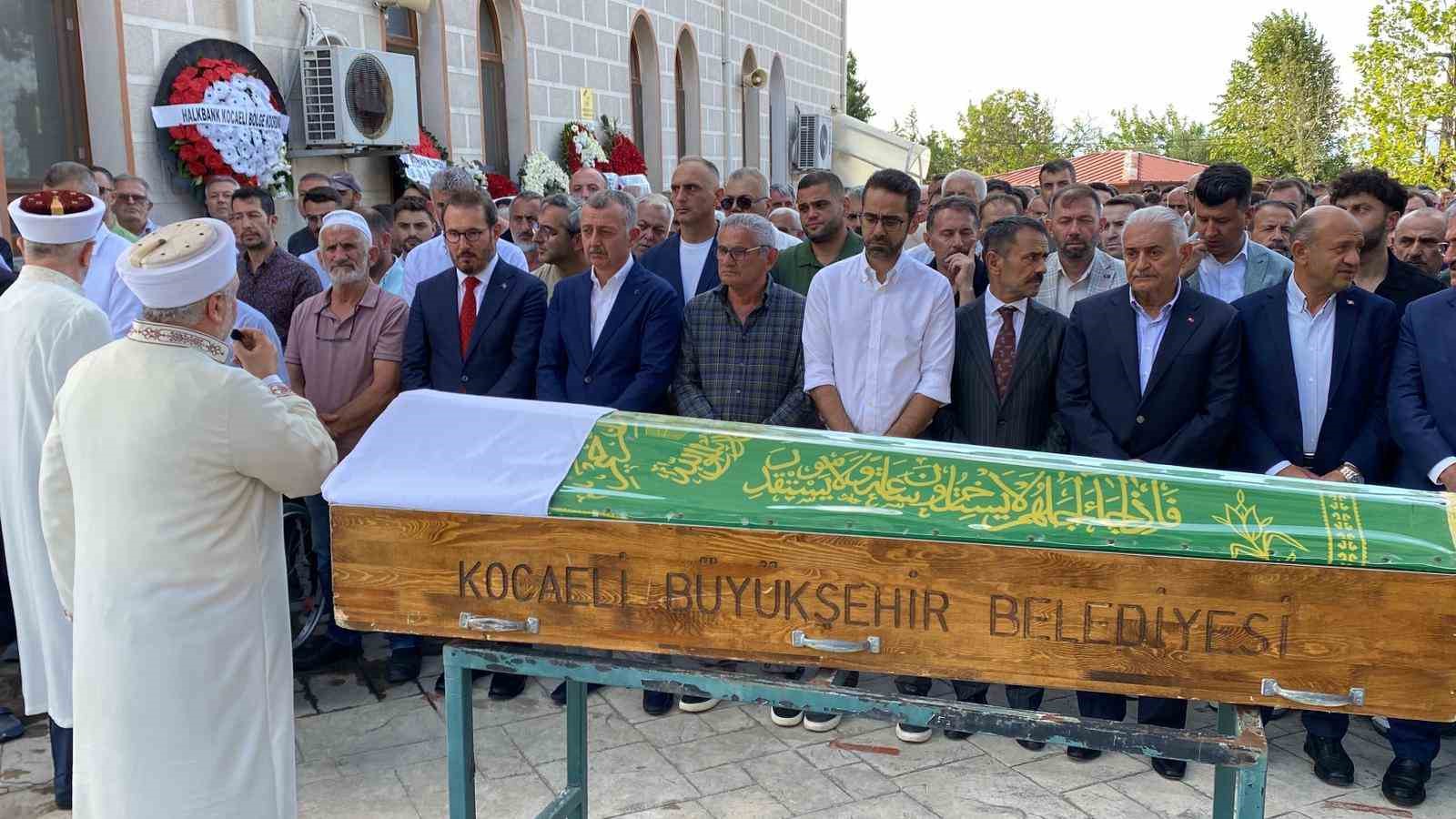 Maksut Serim’in babası Hacı Halil Serim son yolculuğuna uğurlandı 