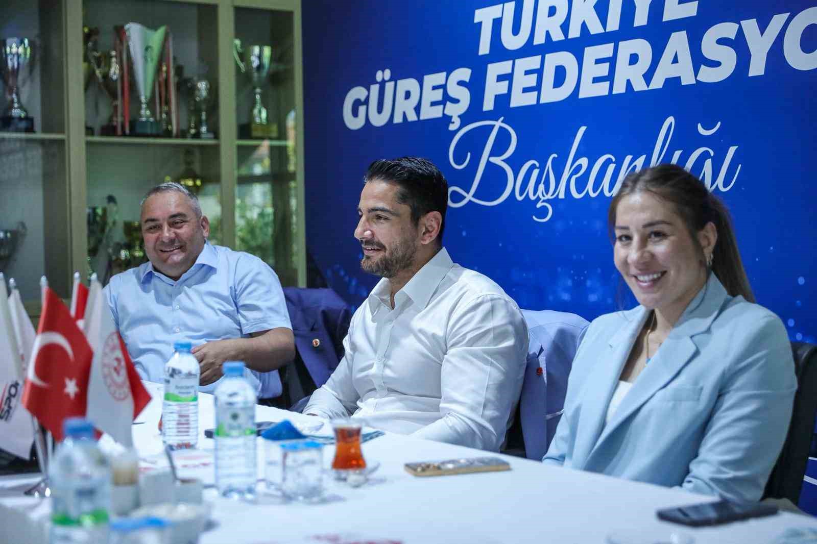 Türkiye Güreş Federasyonu Yönetim Kurulu’ndan istişare toplantısı 