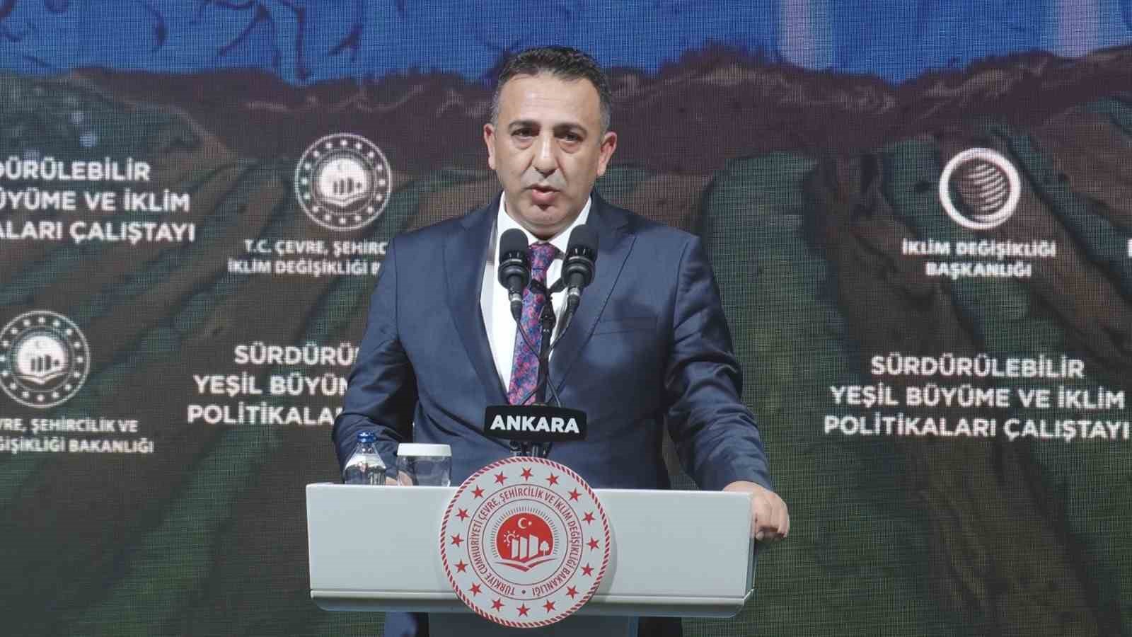 Sürdürülebilir Yeşil Büyüme ve İklim Politikaları Çalıştayı Ankara’da toplandı 