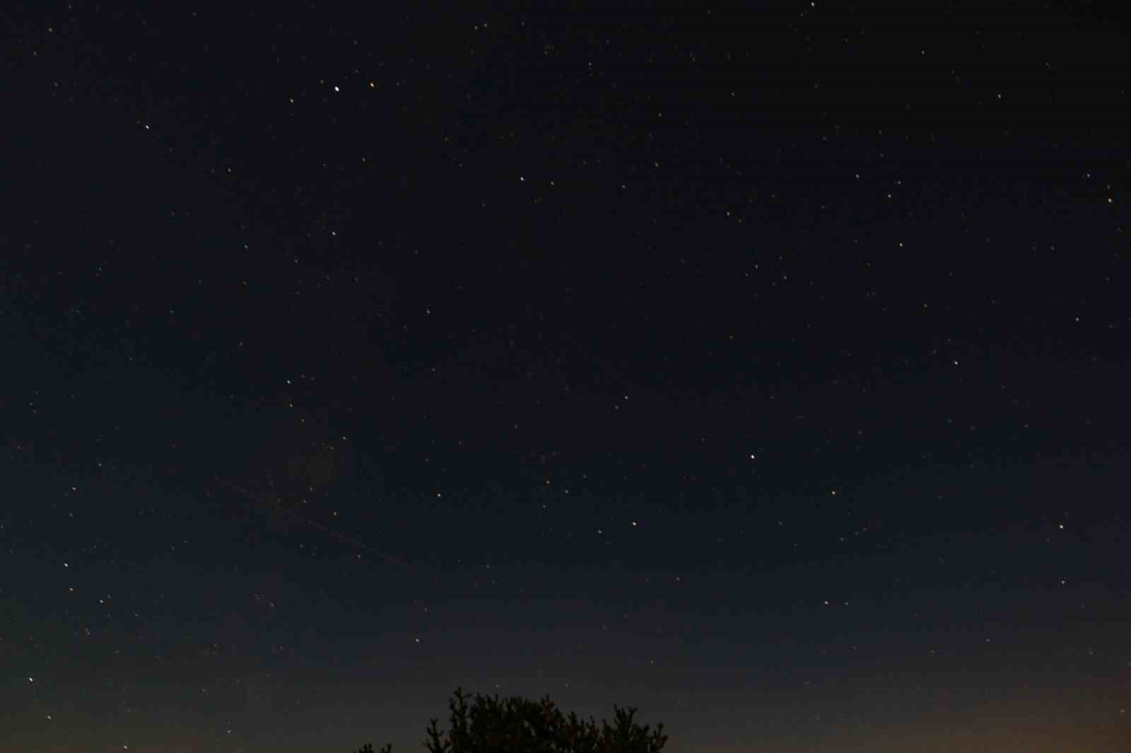 Bolu’nun yükseklerinde meteor yağmuru