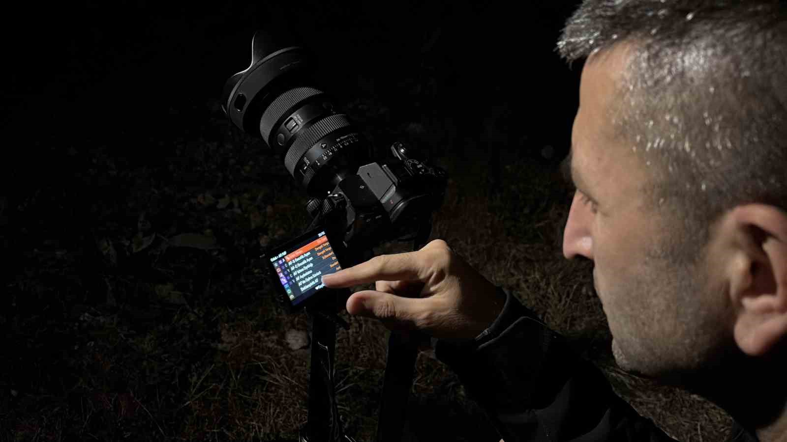 Bolu’da fotoğraf tutkunlarının ‘perseid’ mesaisi: 