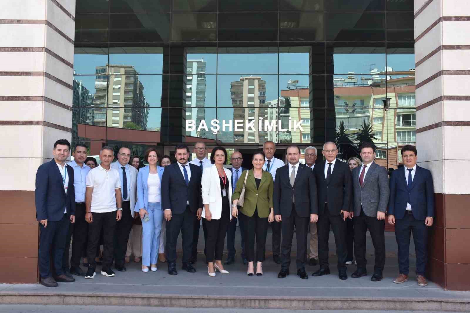 Bakanlık heyeti Aydın’daki sağlık yatırımlarını inceledi 