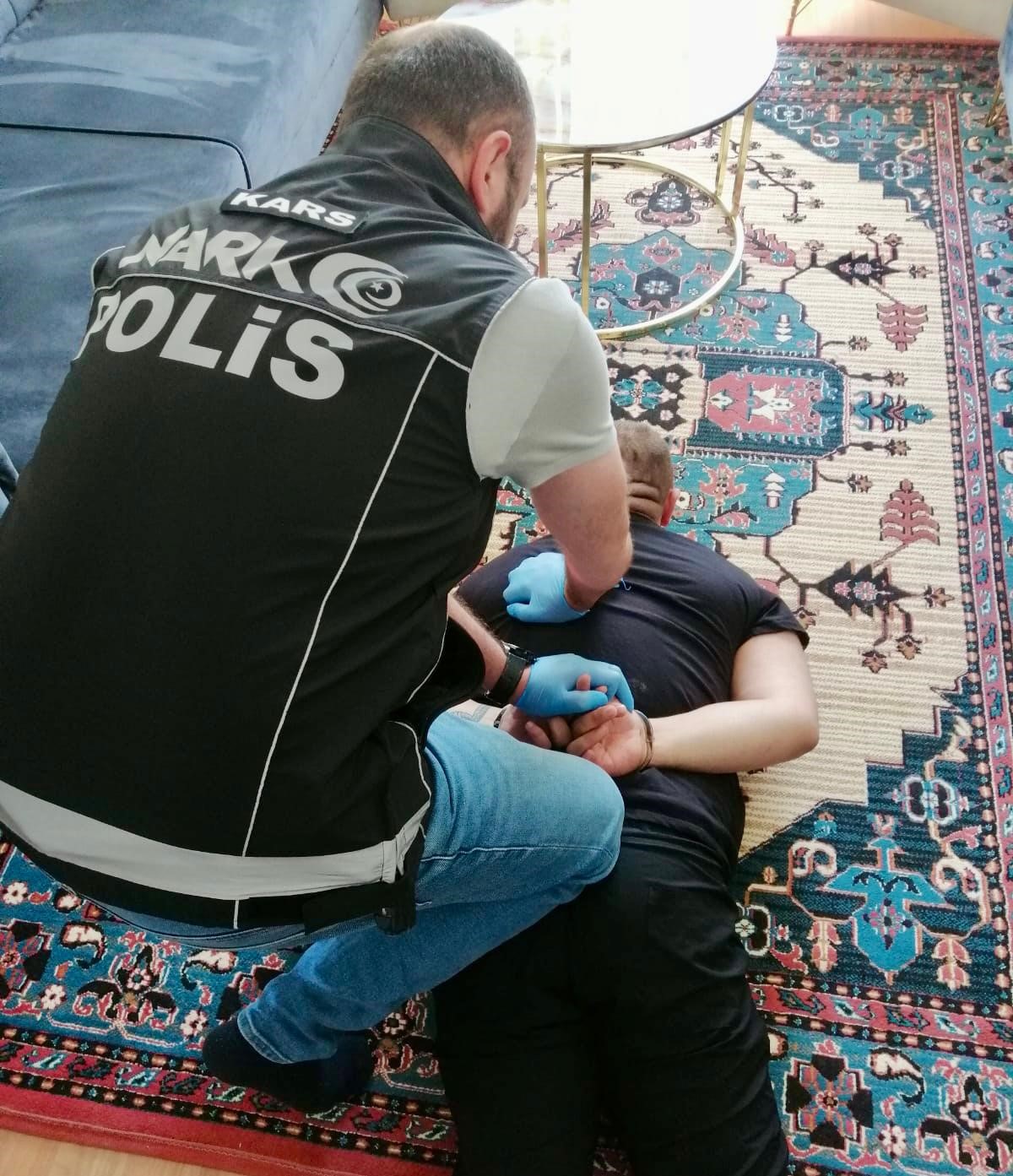 Kars’ta 22 yıl hapis cezası bulunan 1 kişi yakalandı 
