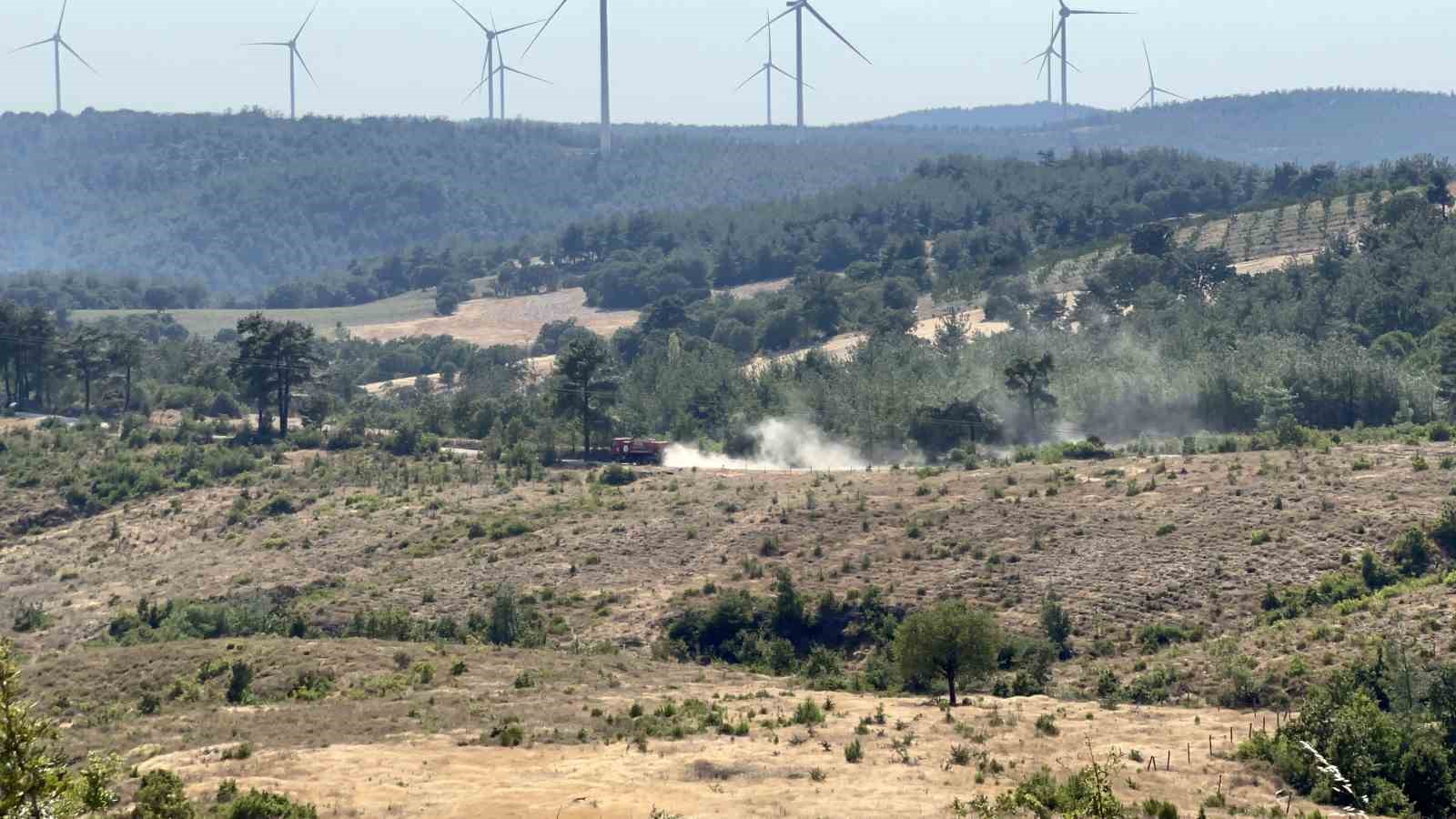 Çanakkale’de orman yangınına müdahale kapasitesi arttırıldı 