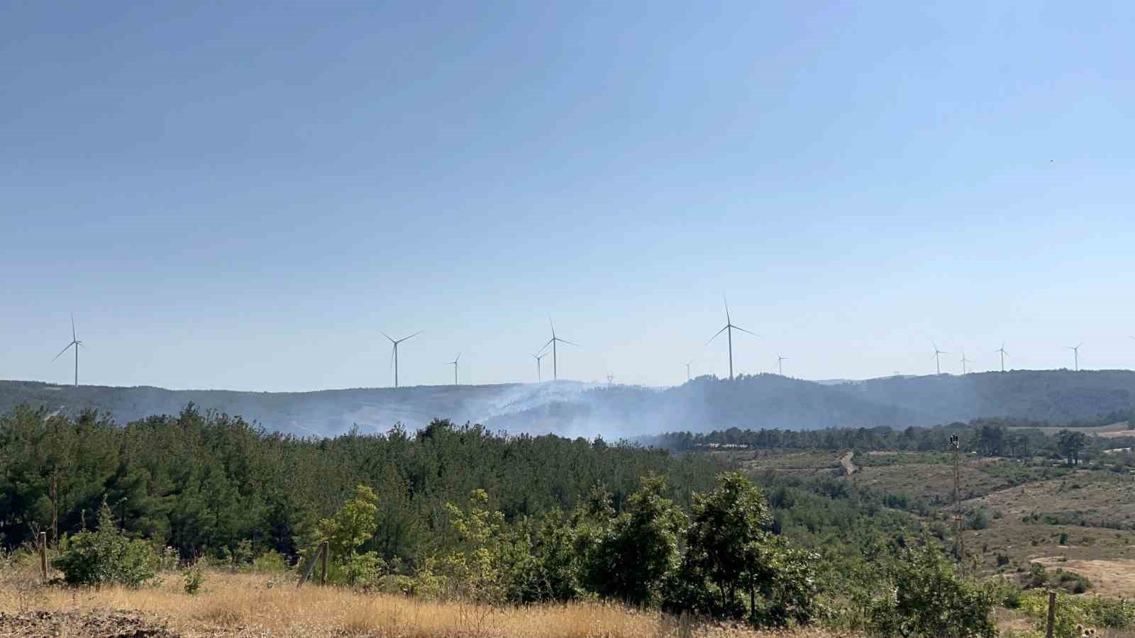 Çanakkale’de orman yangınına müdahale kapasitesi arttırıldı 