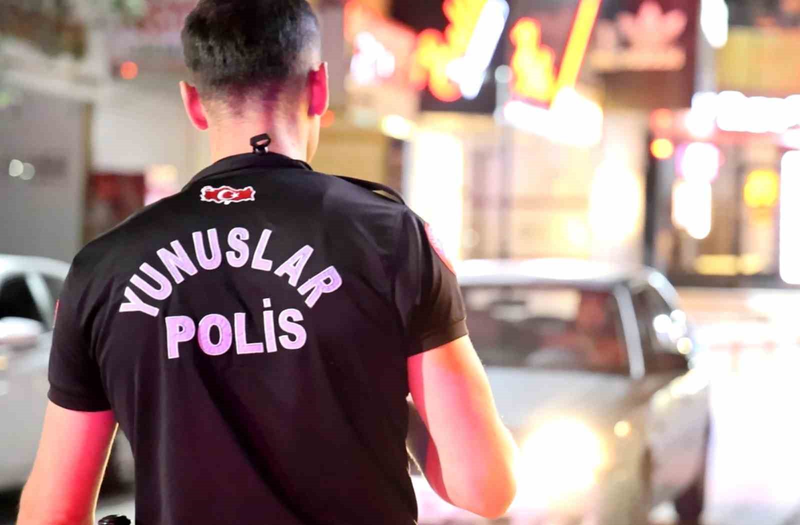 Aksaray’da yunus polislerinden şok uygulama 
