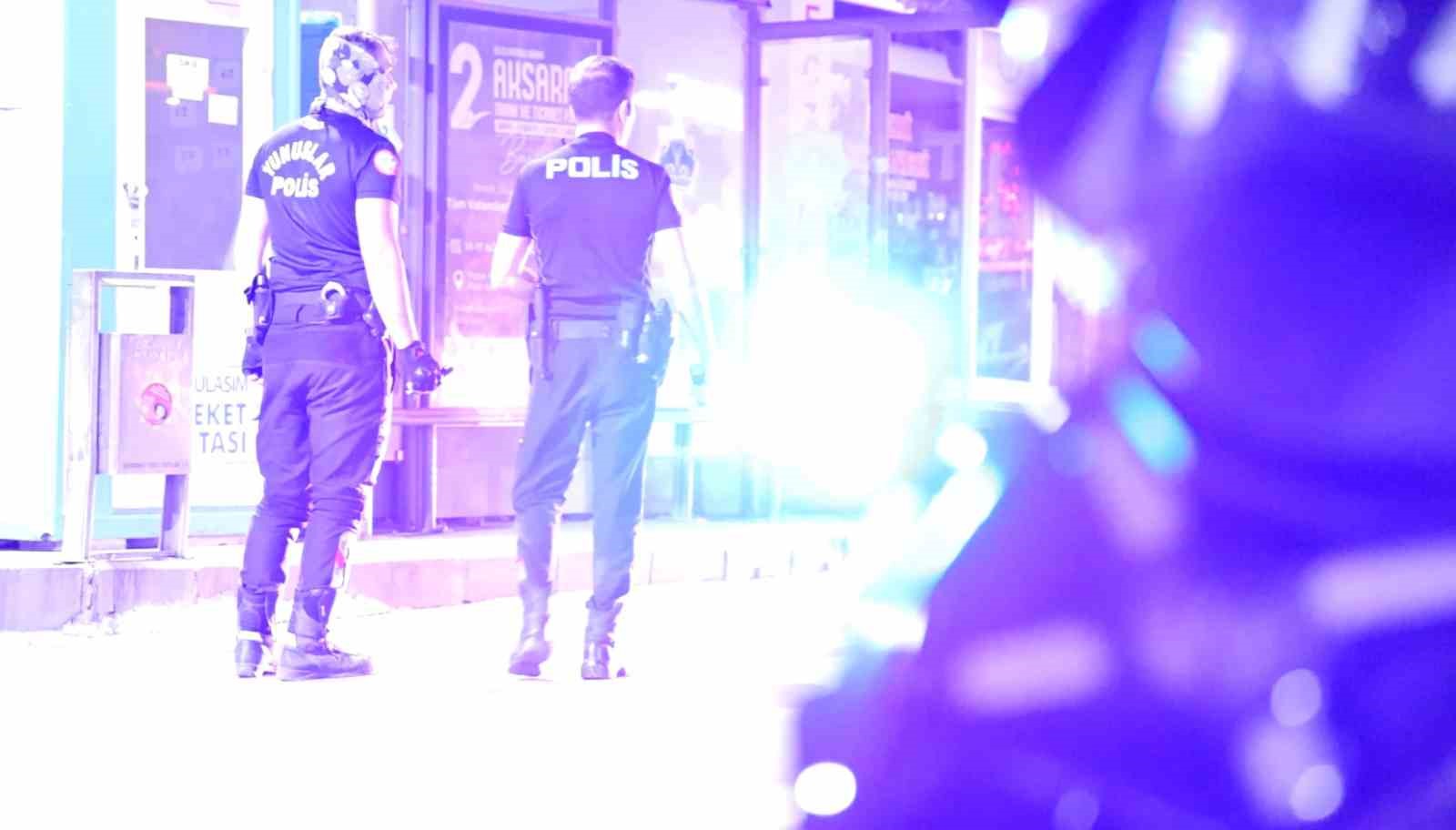 Aksaray’da yunus polislerinden şok uygulama 