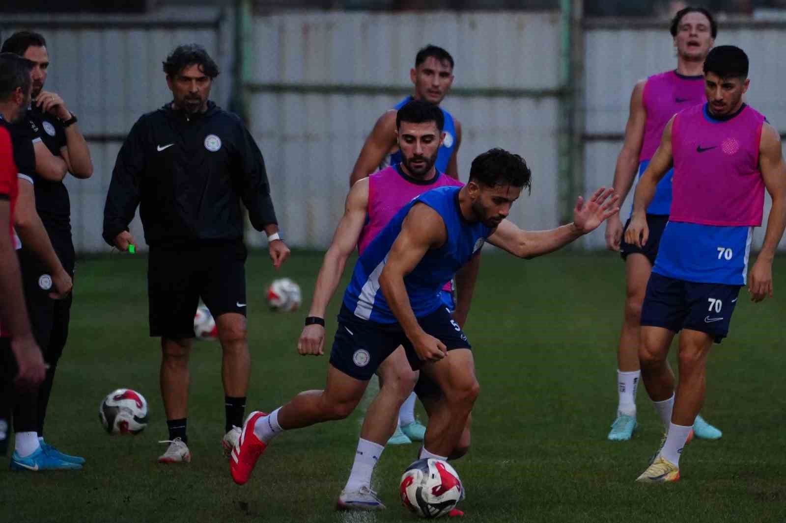 Çaykur Rizespor, Alanyaspor maçı hazırlıklarını sürdürdü 
