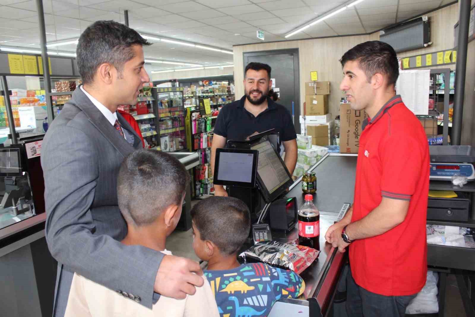 Hamur Kaymakamı Mahir, veda etti 