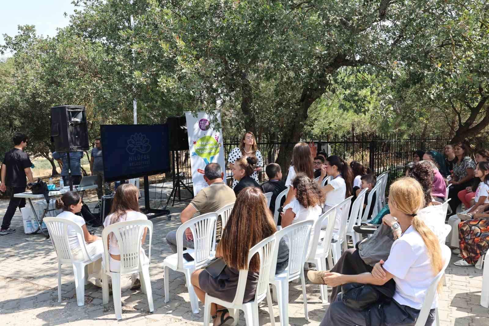 Nilüferli çocuklar köylerinin geleceğini tasarladı 