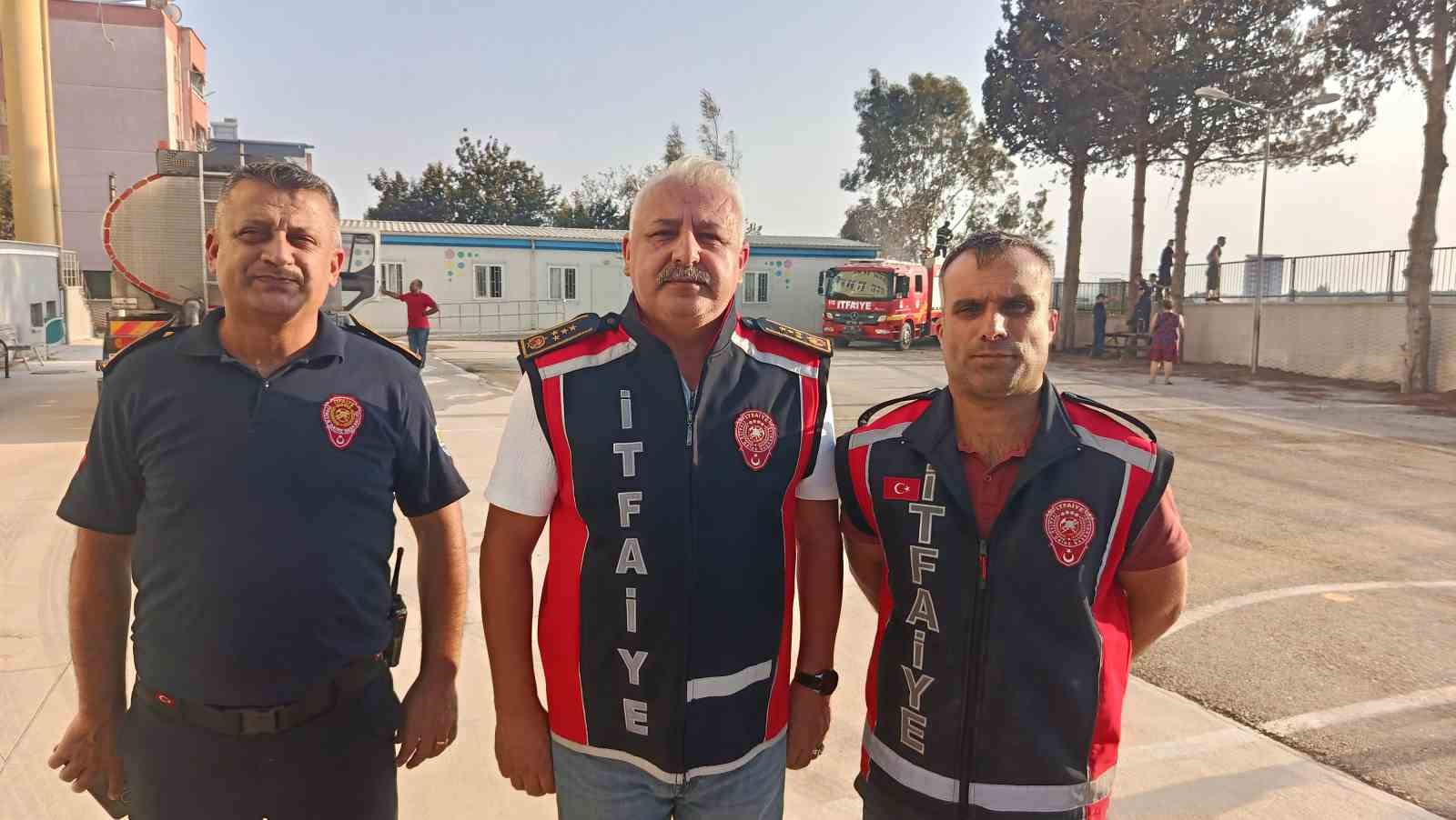 Adana’da ağaçlık alanda çıkan yangın kontrol altına alındı 
