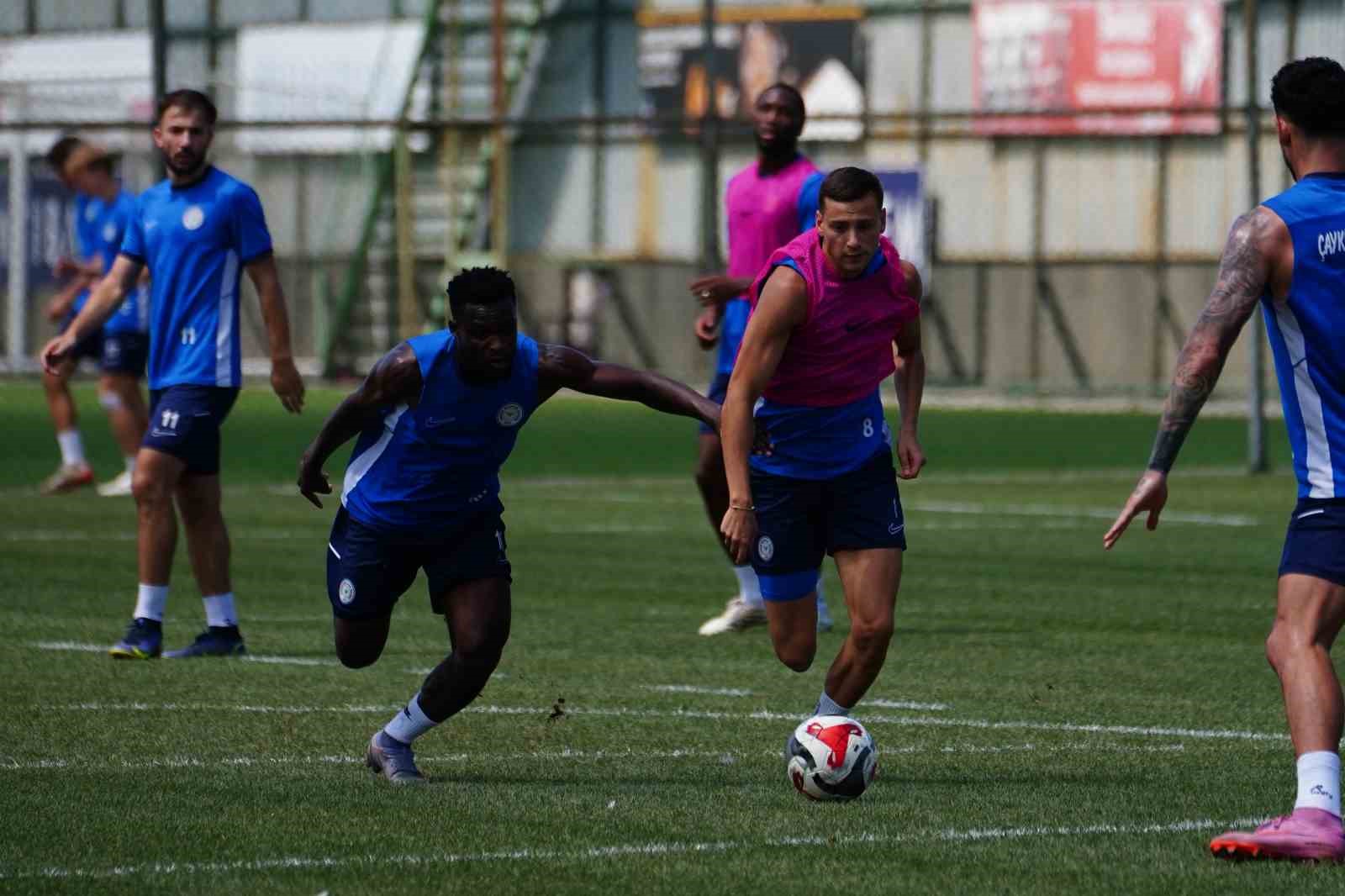 Çaykur Rizespor’un Alanyaspor hazırlıkları devam ediyor 