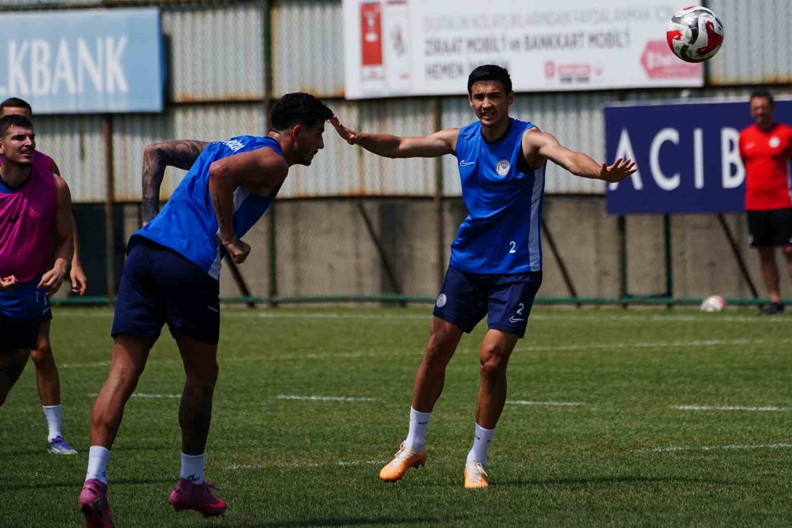 Çaykur Rizespor’un Alanyaspor hazırlıkları devam ediyor 