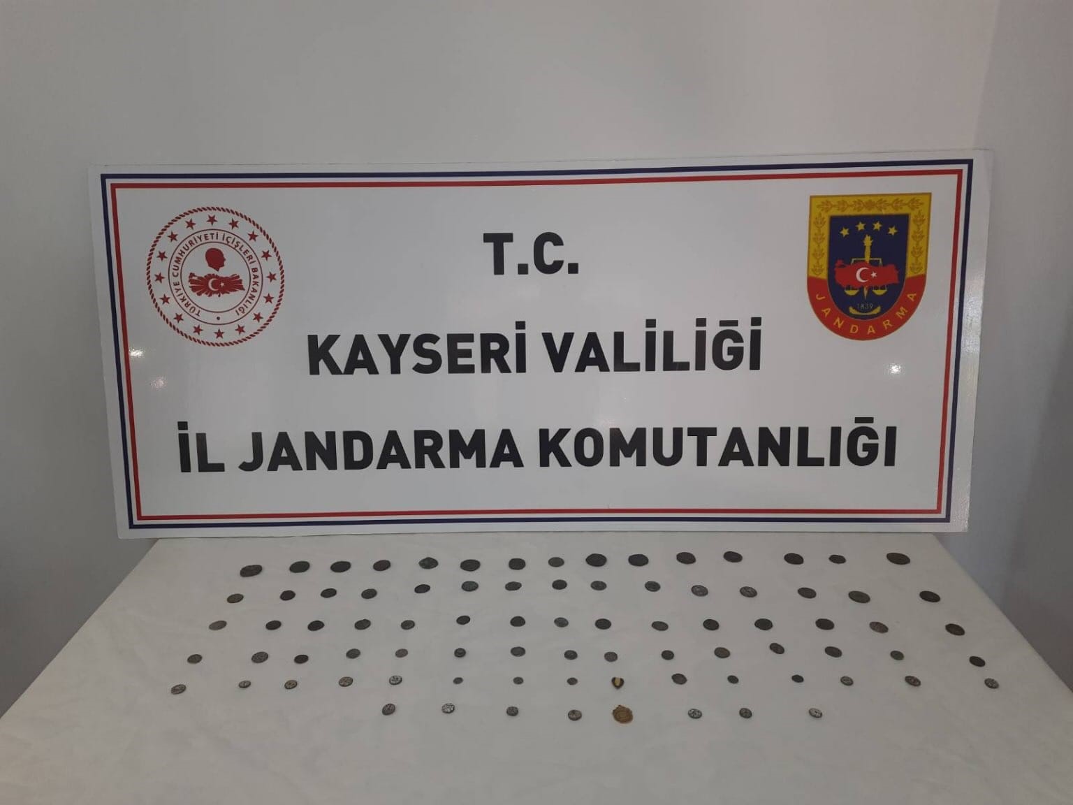 Kayseri’de tarihi eser operasyonu