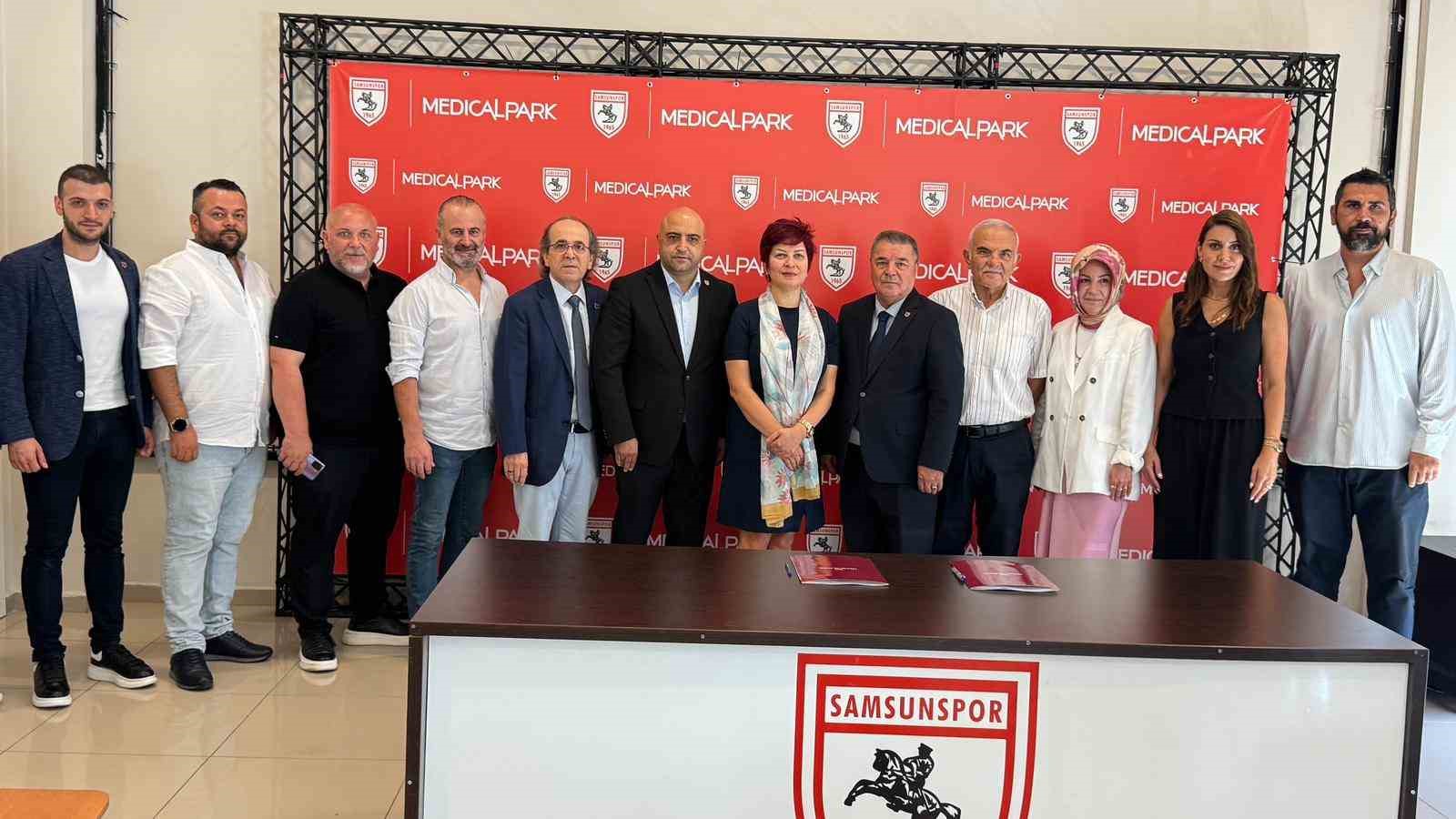 Samsunspor Kadın Voleybol Takımının sponsoru Medical Park oldu 