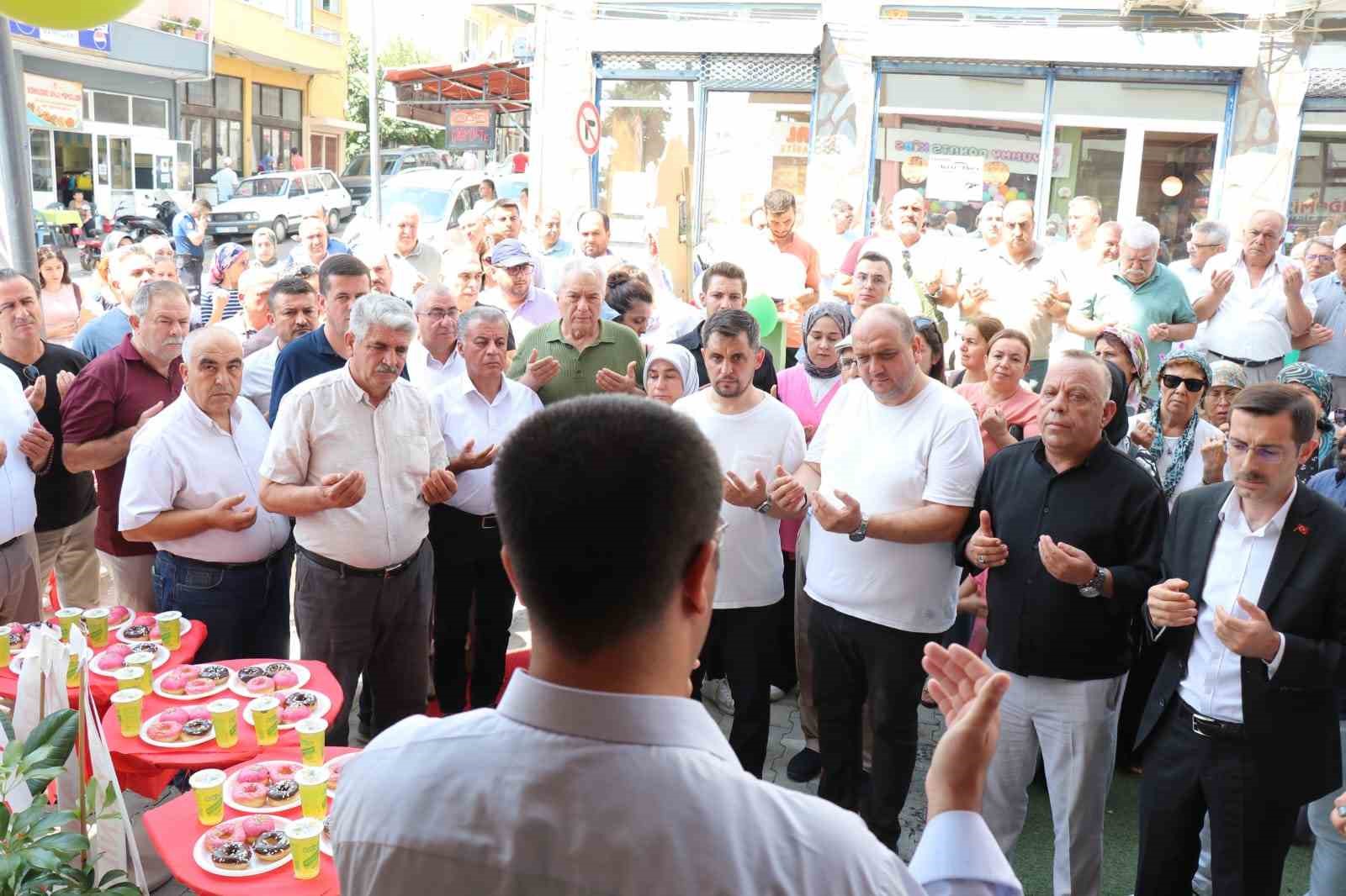 Bozdoğan’da kurdeleler çocuklar için kesildi 