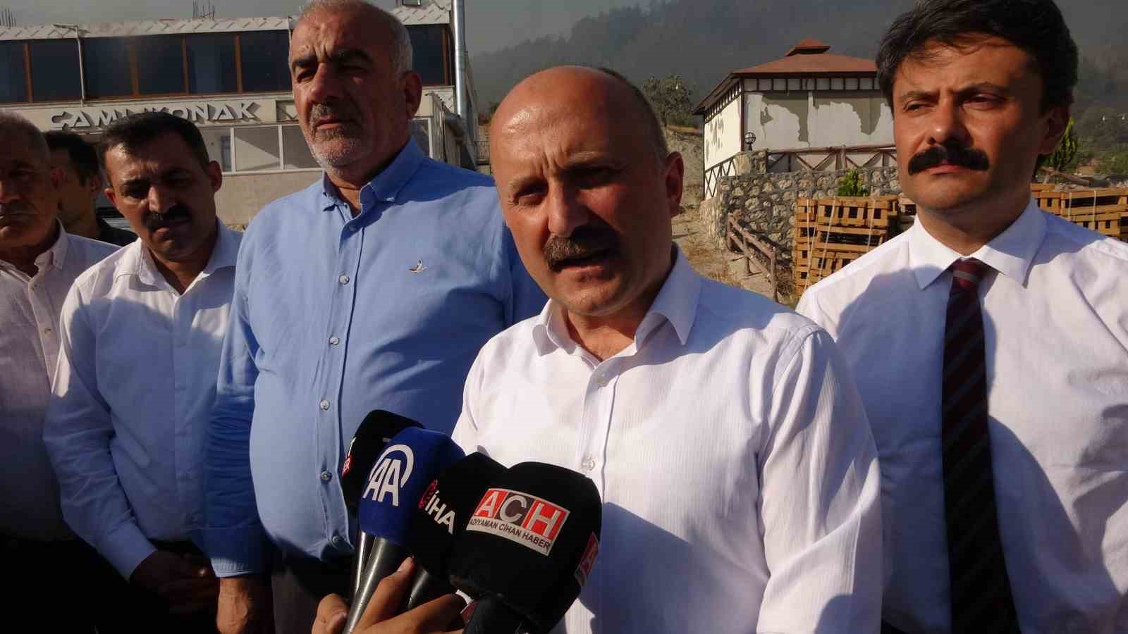Adıyaman’daki orman yangını kontrol altına alındı 