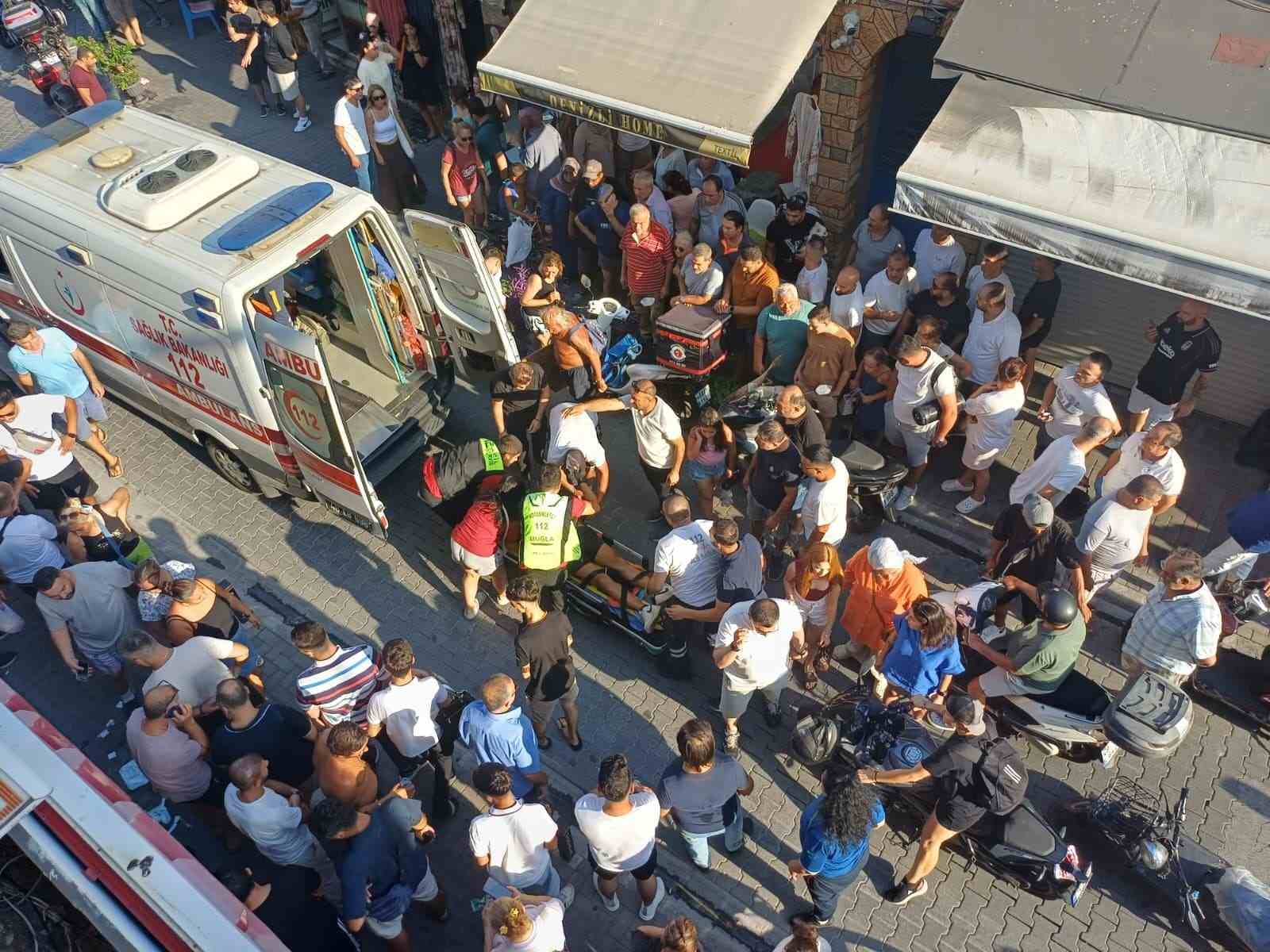 Marmaris’te tornavidalı kavga: 1 yaralı 