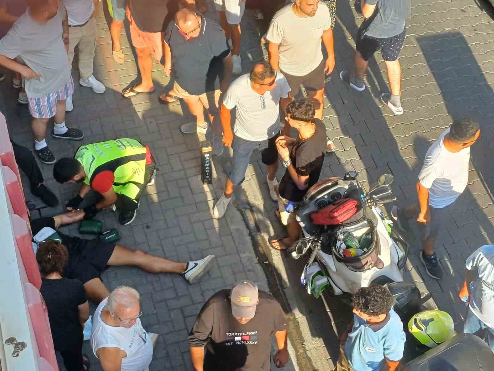 Marmaris’te tornavidalı kavga: 1 yaralı 