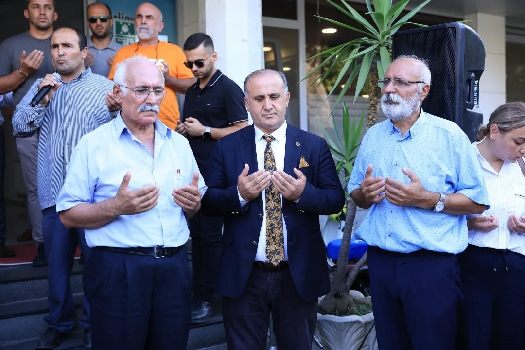 İncirliova Belediyesi çalışanı Kaş, dualarla uğurlandı 