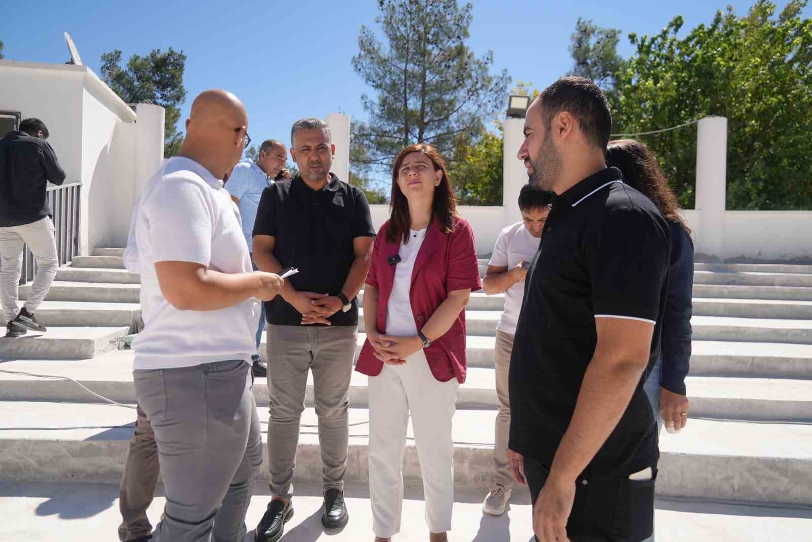 Başkan Bucak, etüt merkezleri ve kültürel alanları inceledi 