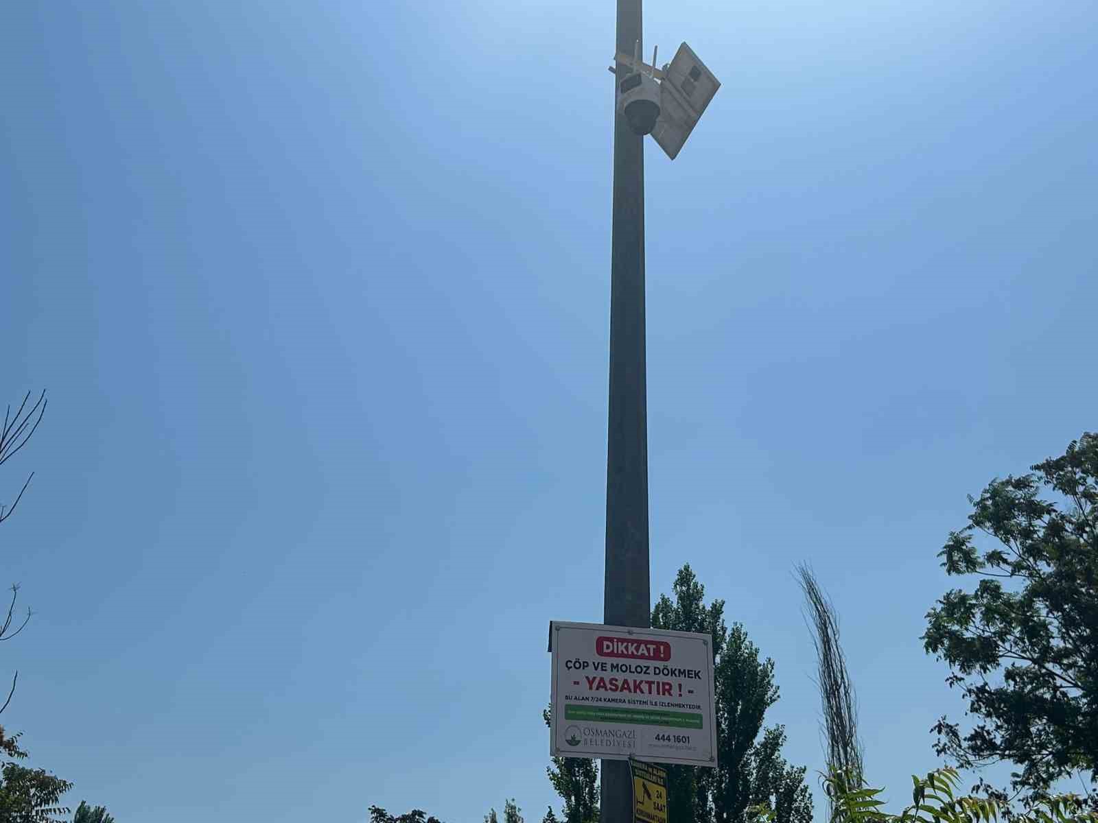 Bursa’da çevre kirliliğine kameralı tedbir 