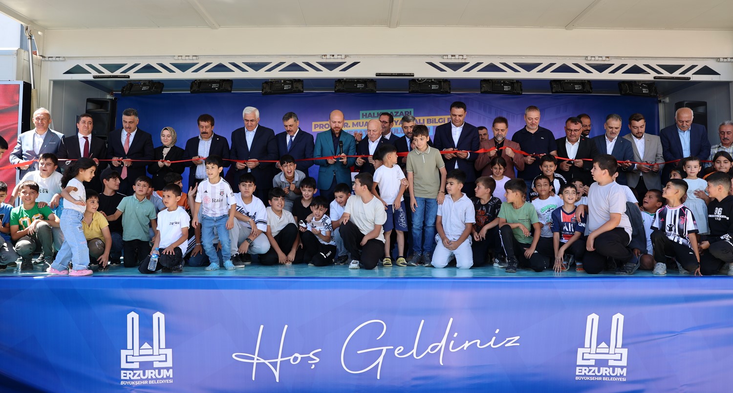 Büyükşehir’in yeni yatırımlarının açılışını Bilal Erdoğan yaptı 