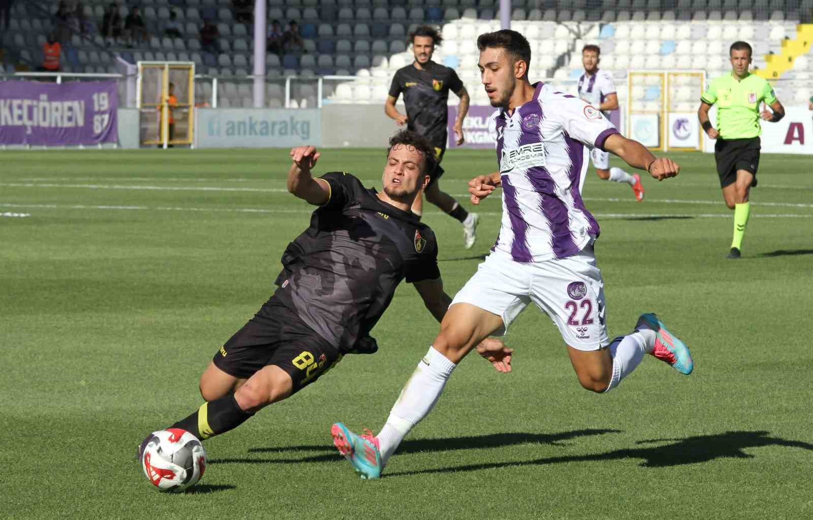 Trendyol 1. Lig: Ankara Keçiörengücü: 0 - İstanbulspor: 0 