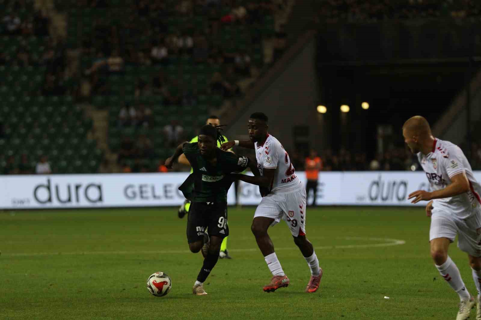 Trendyol Süper Lig: Kocaelispor: 0 - Samsunspor: 1 (Maç sonucu) 