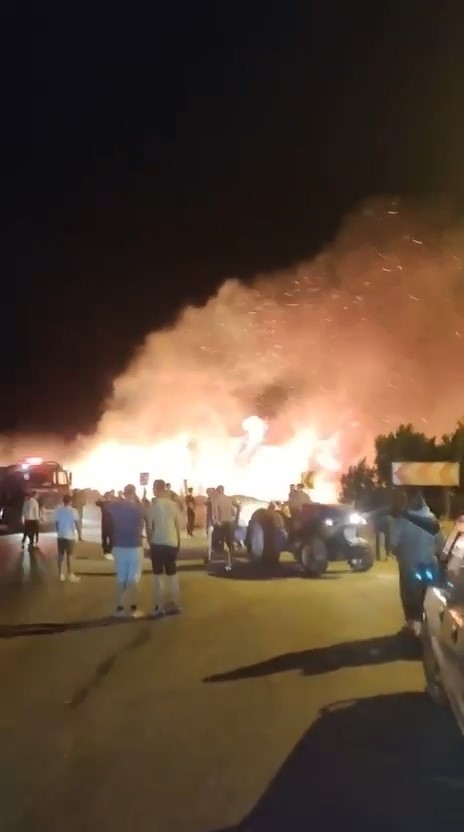 Bursa’da yangınların biri bitiyor biri başlıyor 