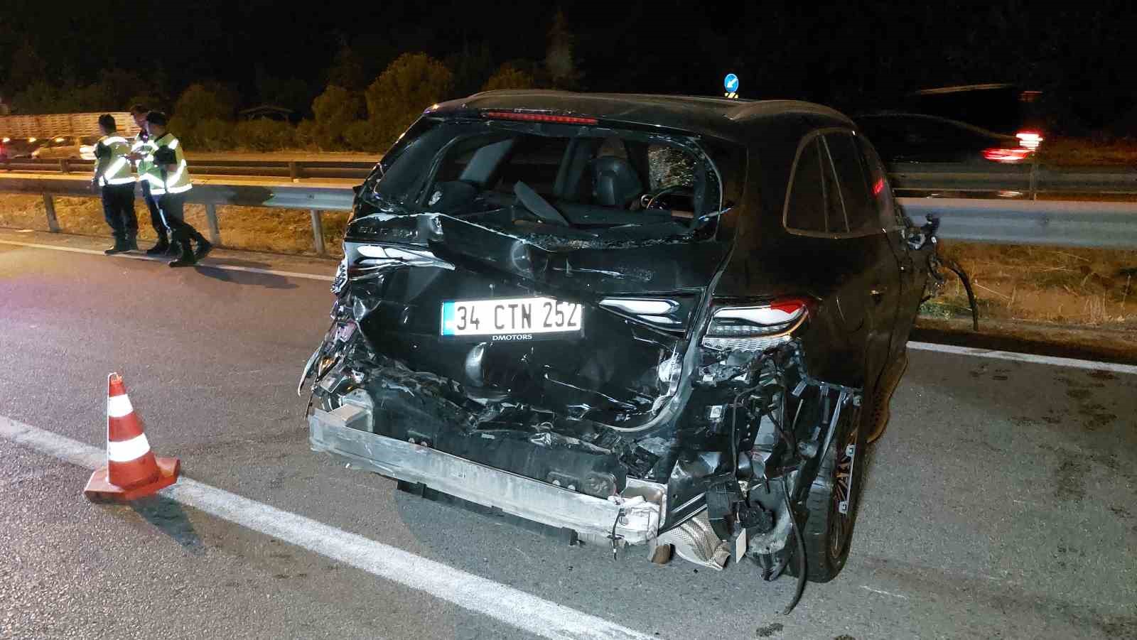 Samsun’da seyir halindeyken yanan tır ortalığı savaş alanına çevirdi: 1 yaralı 
